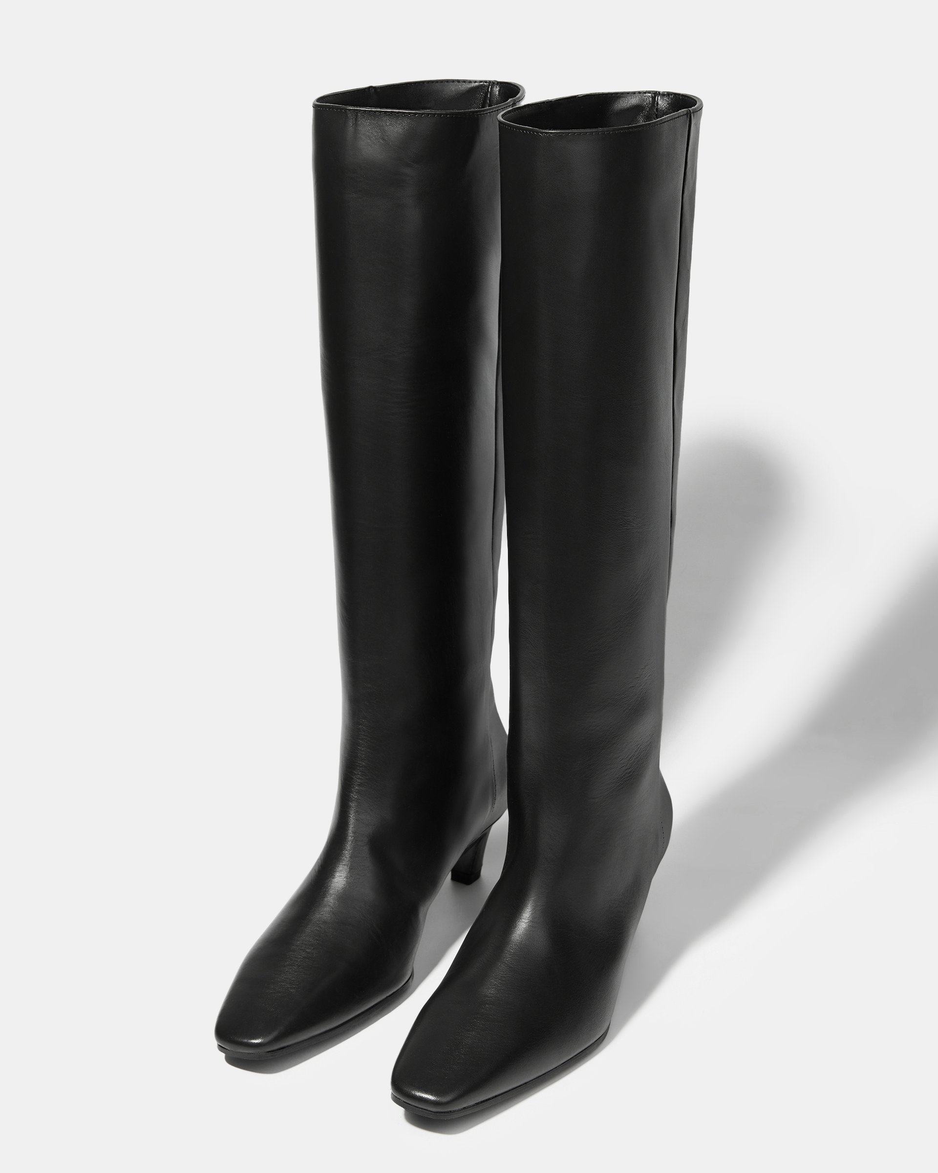 Черные кожаные сапоги - Image 2 of 5