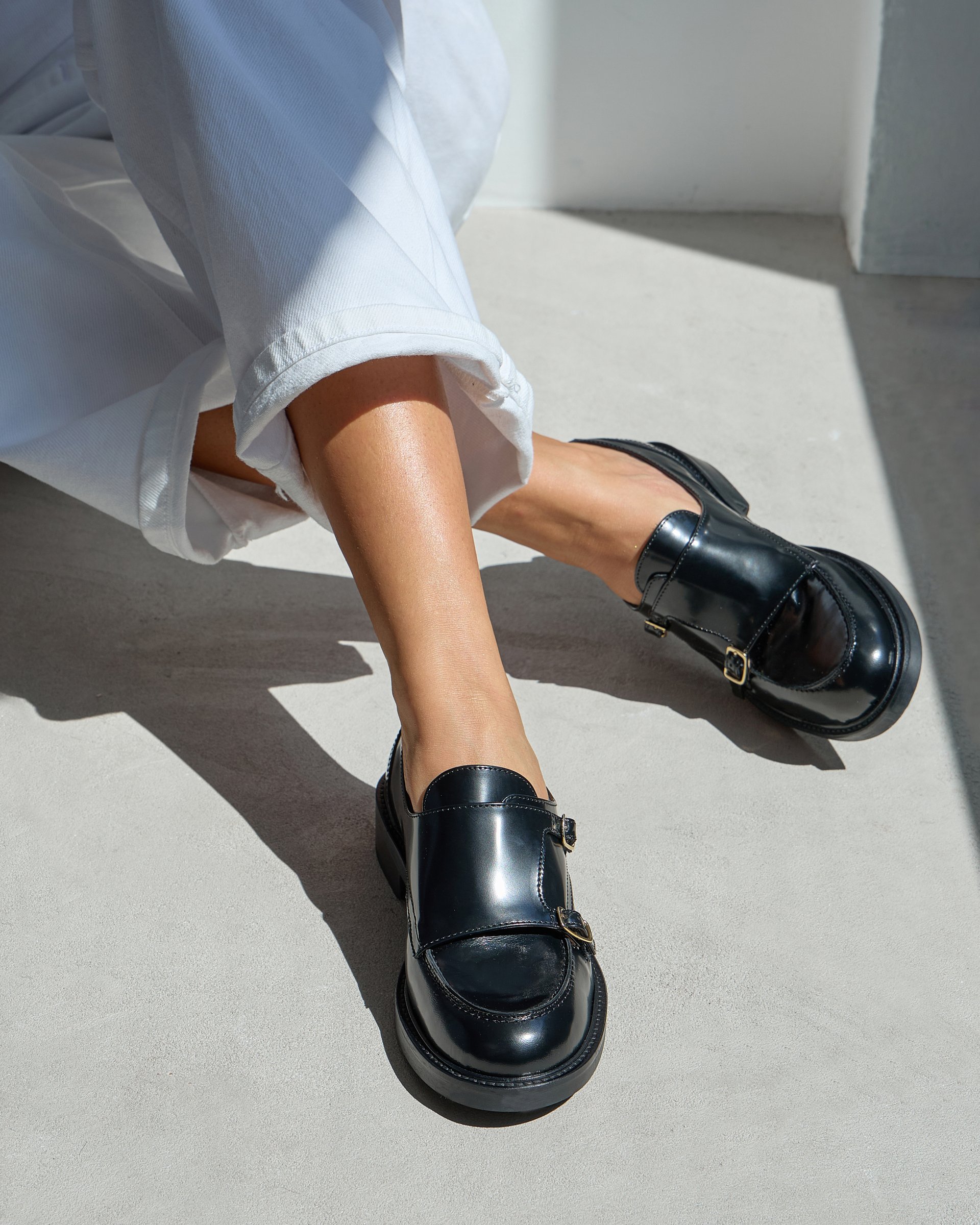 Черные лоферы из натуральной кожи - Image 5 of 5
