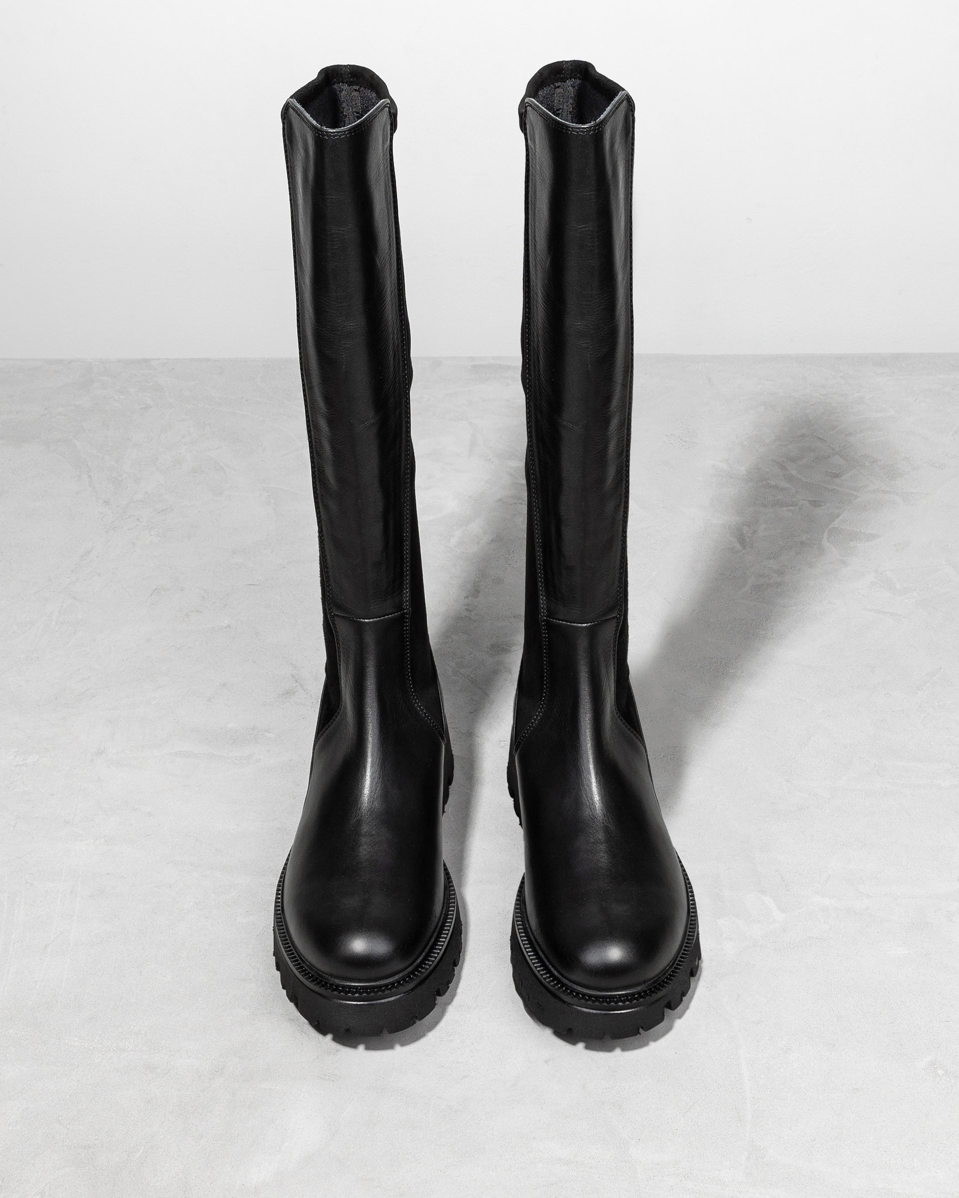 Черные сапоги из натуральной кожи - Image 2 of 5