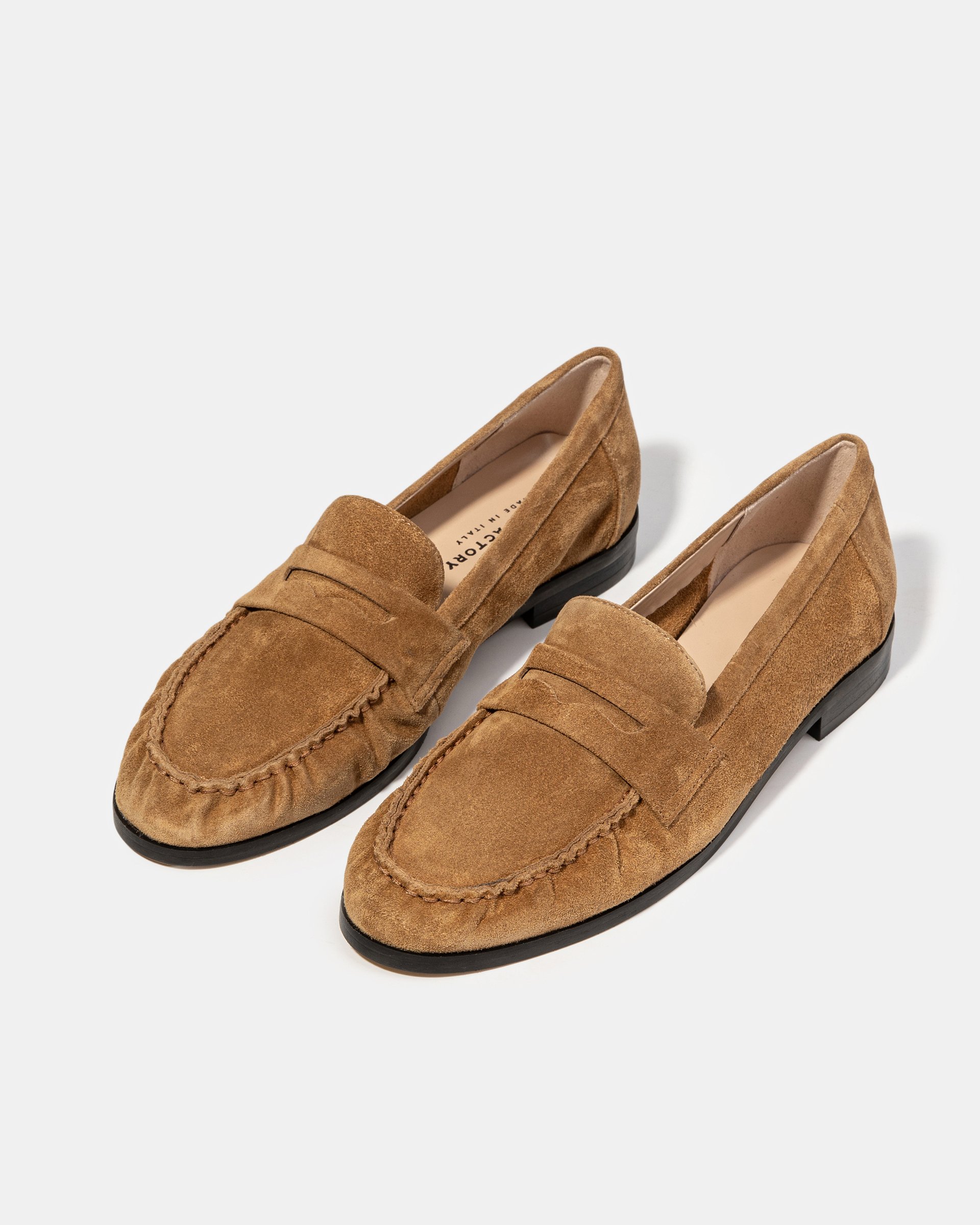 Коричневые замшевые лоферы - Image 2 of 5