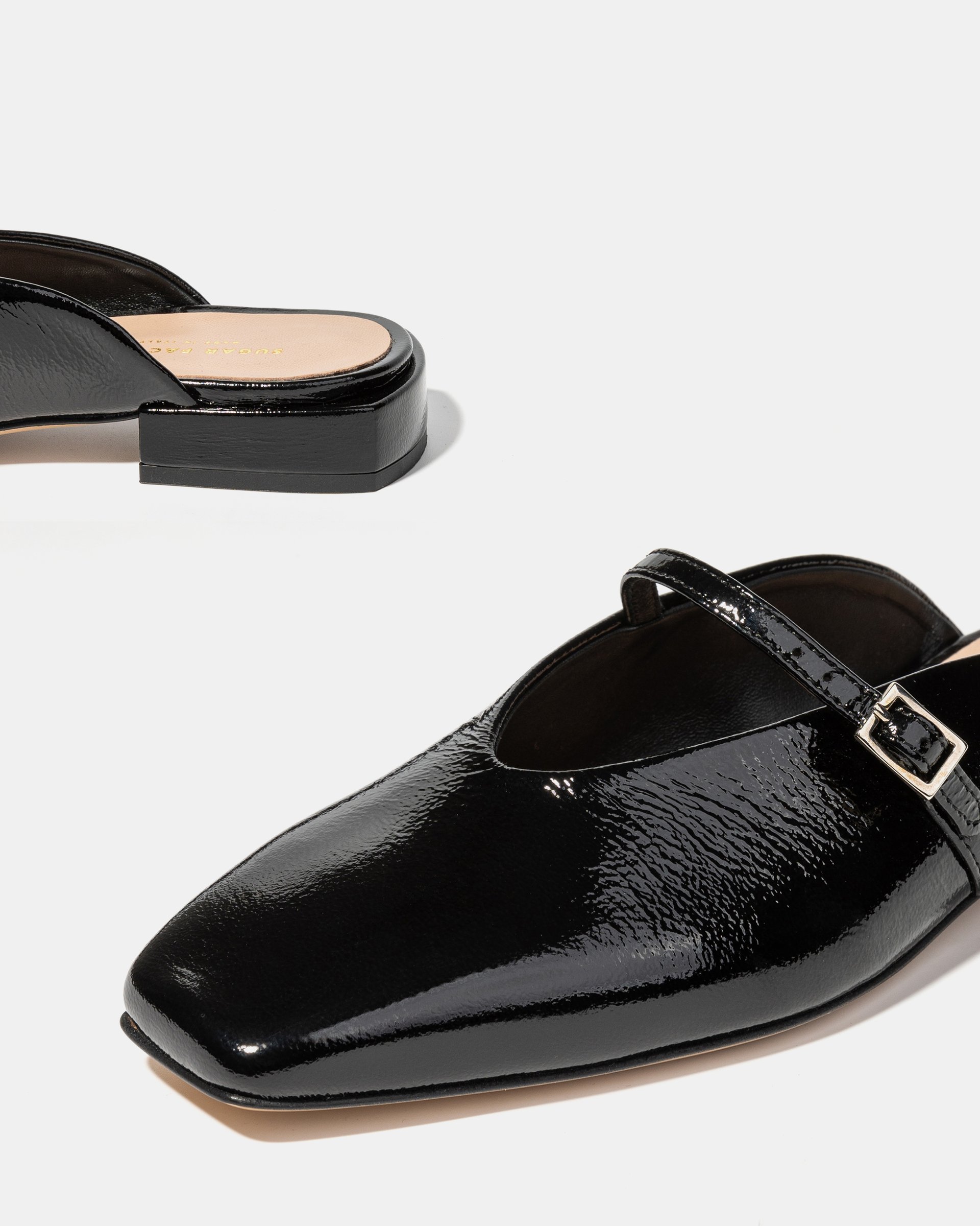 Черные лакированные слиперы - Image 4 of 4