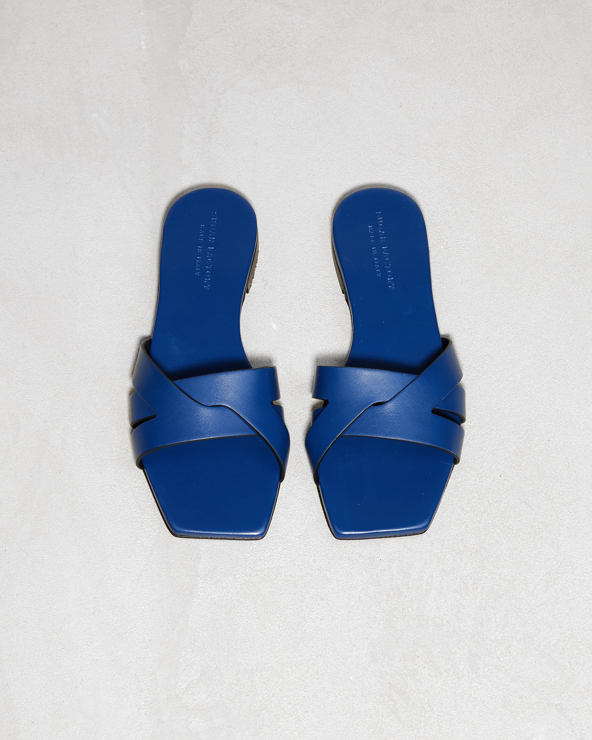 Синие кожаные пантолеты - Image 2 of 6