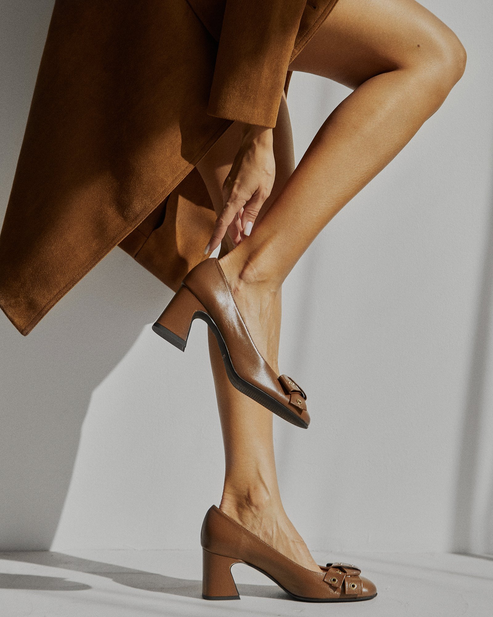 Коричневые туфли из натуральной кожи - Image 5 of 5