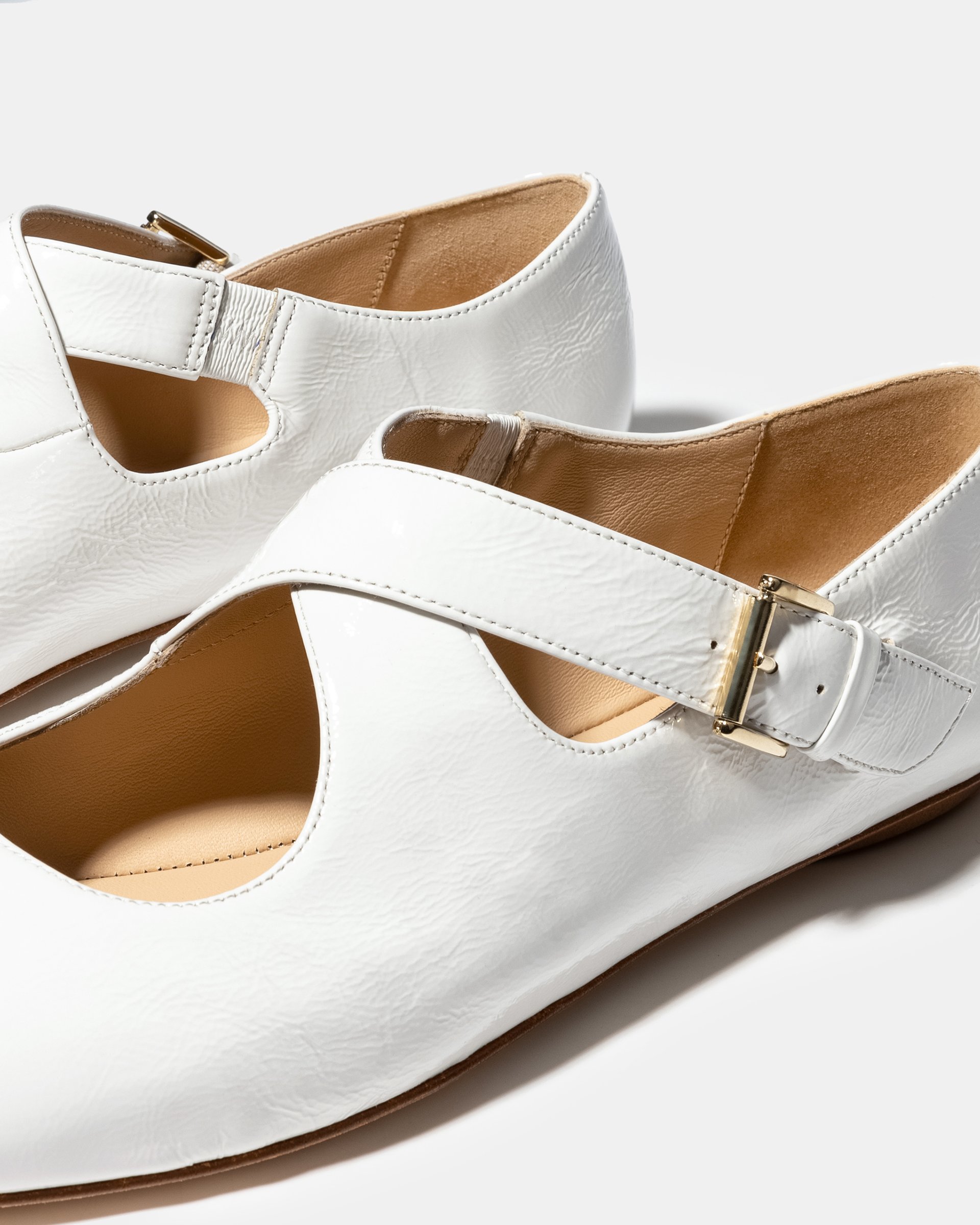 Белые лакированные туфли - Image 4 of 5