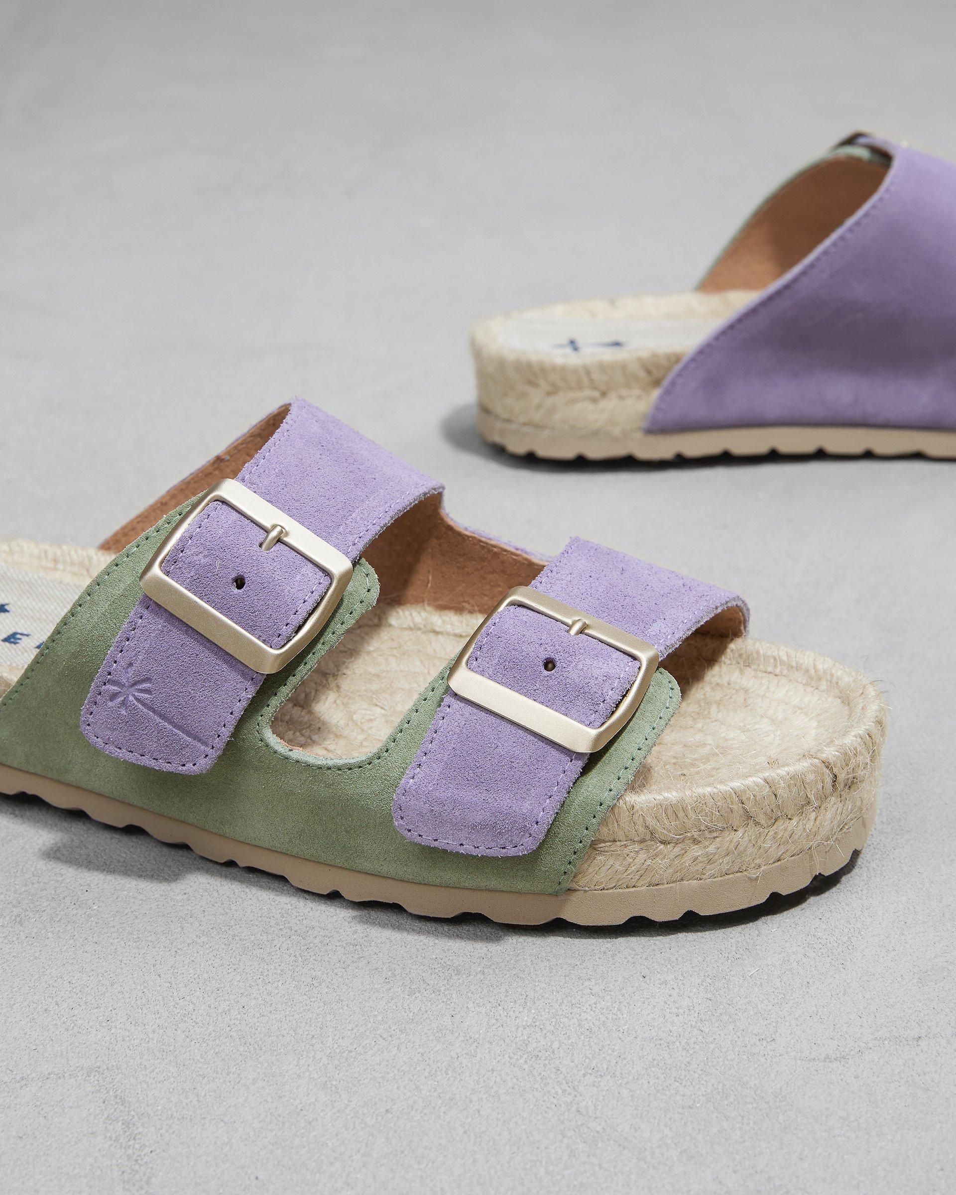 Замшевые шлепанцы - Image 4 of 7