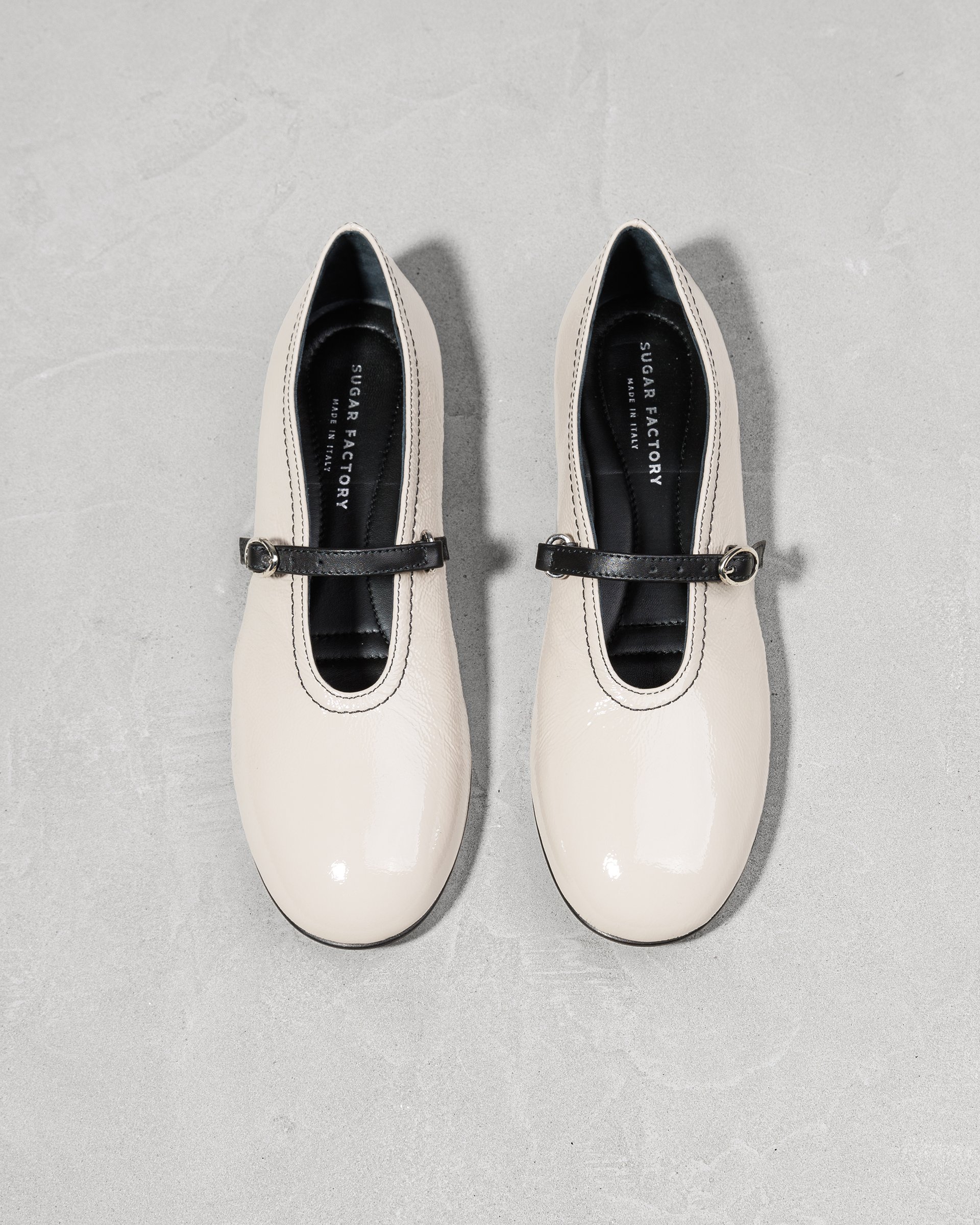 Серые кожаные туфли мэриджейн - Image 3 of 6