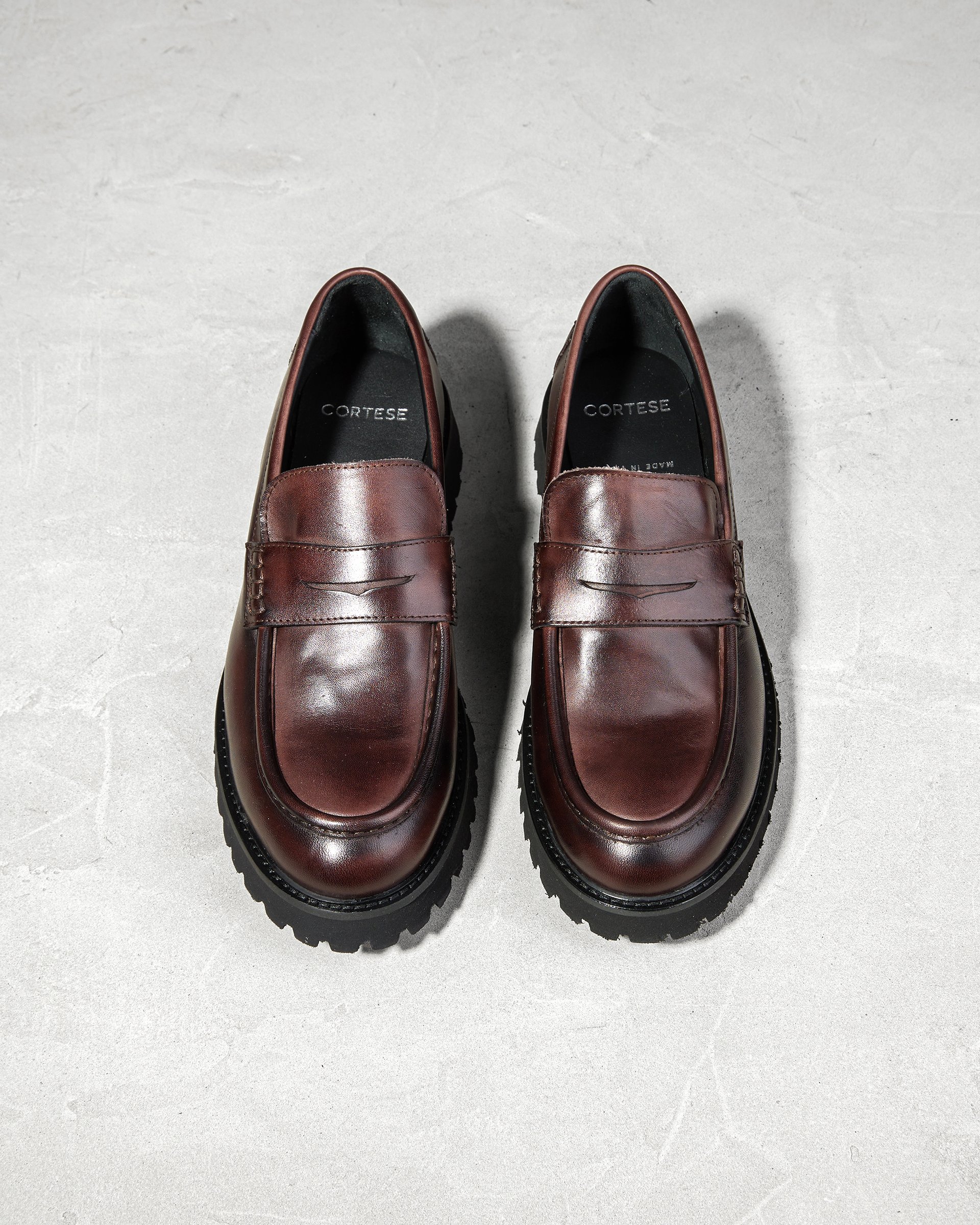 Темно-коричневые лоферы из натуральной кожи - Image 3 of 5