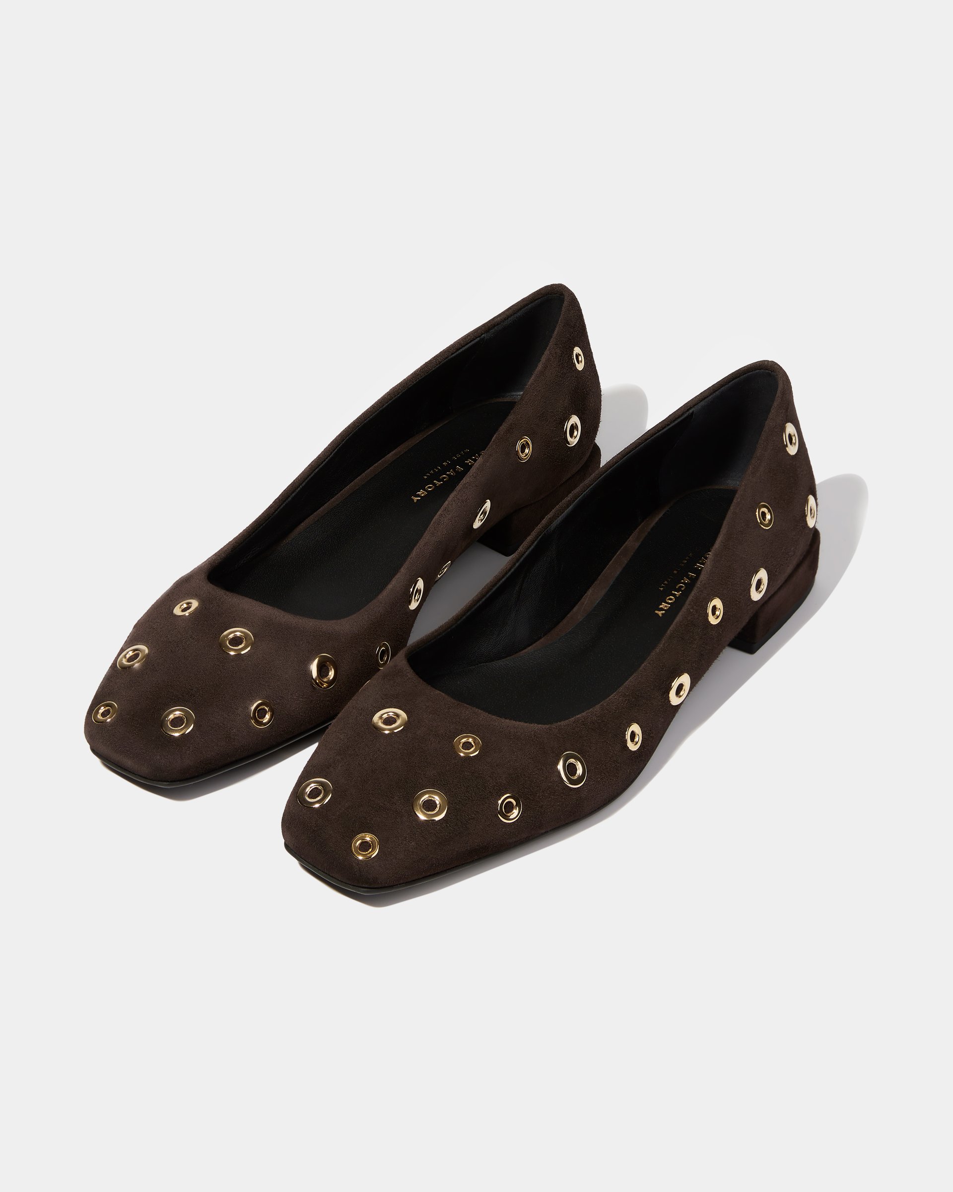 Темно-коричневые замшевые туфли - Image 2 of 5