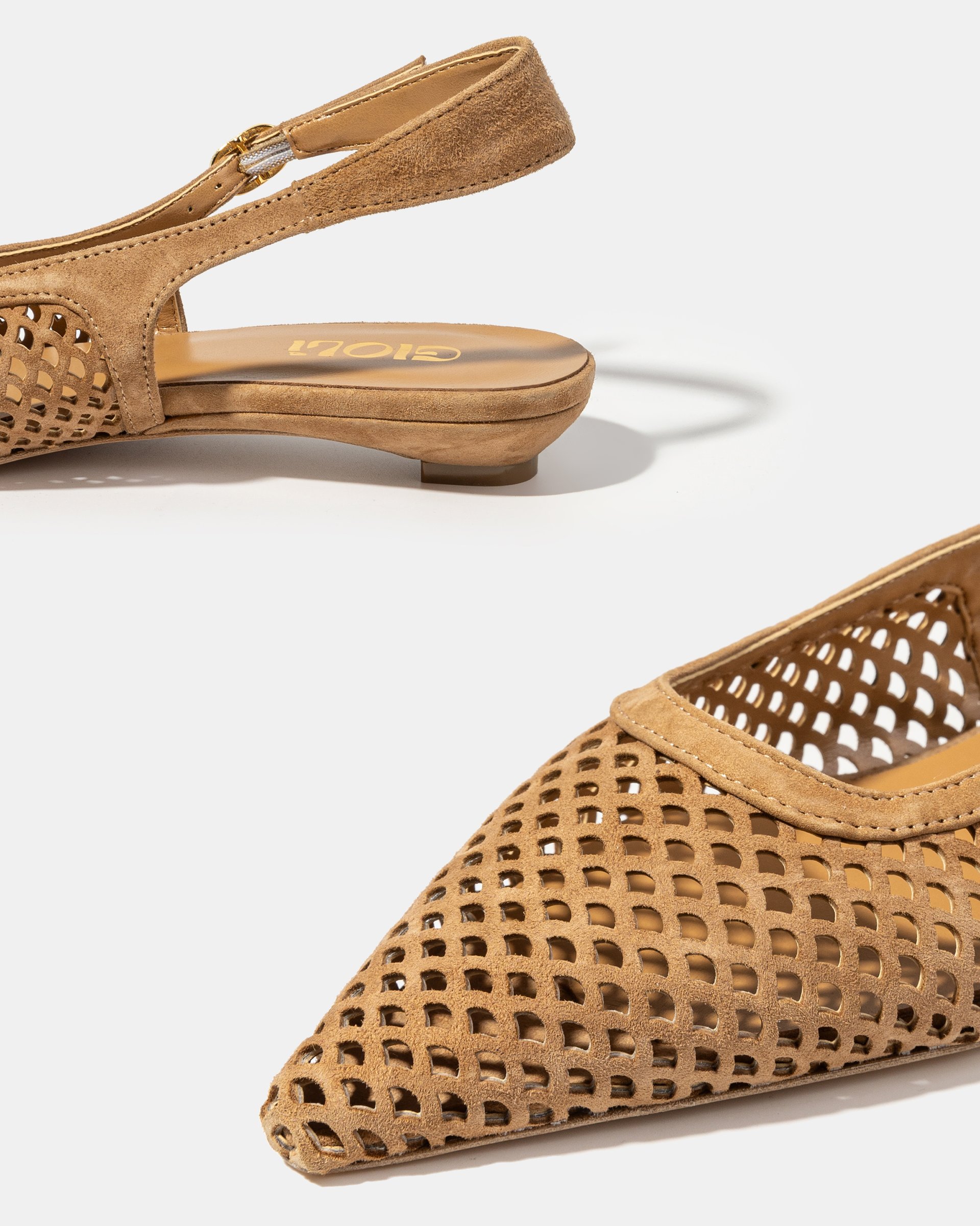 Коричневые замшевые туфли - Image 4 of 5