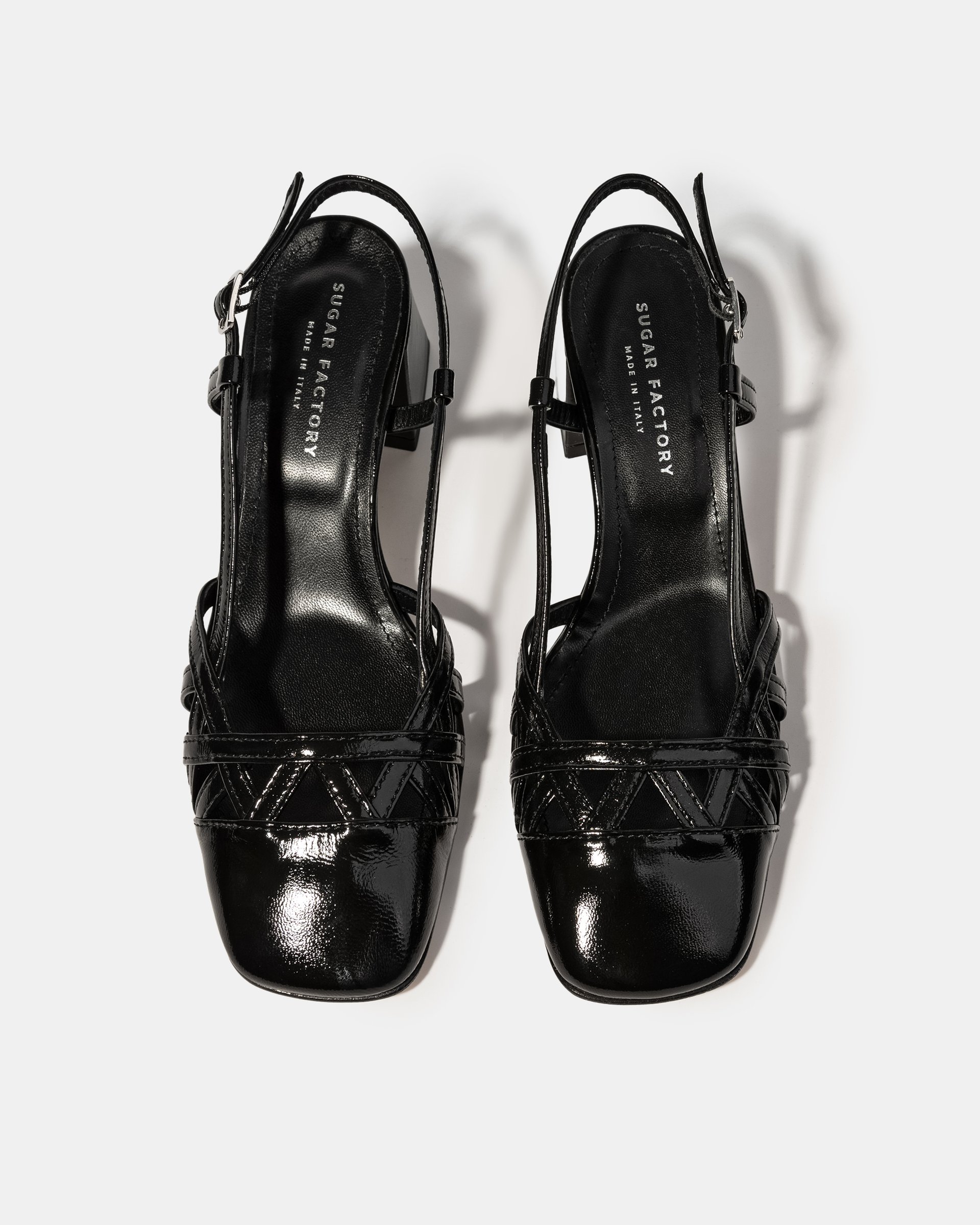 Черные лакированные туфли на каблуке - Image 3 of 4