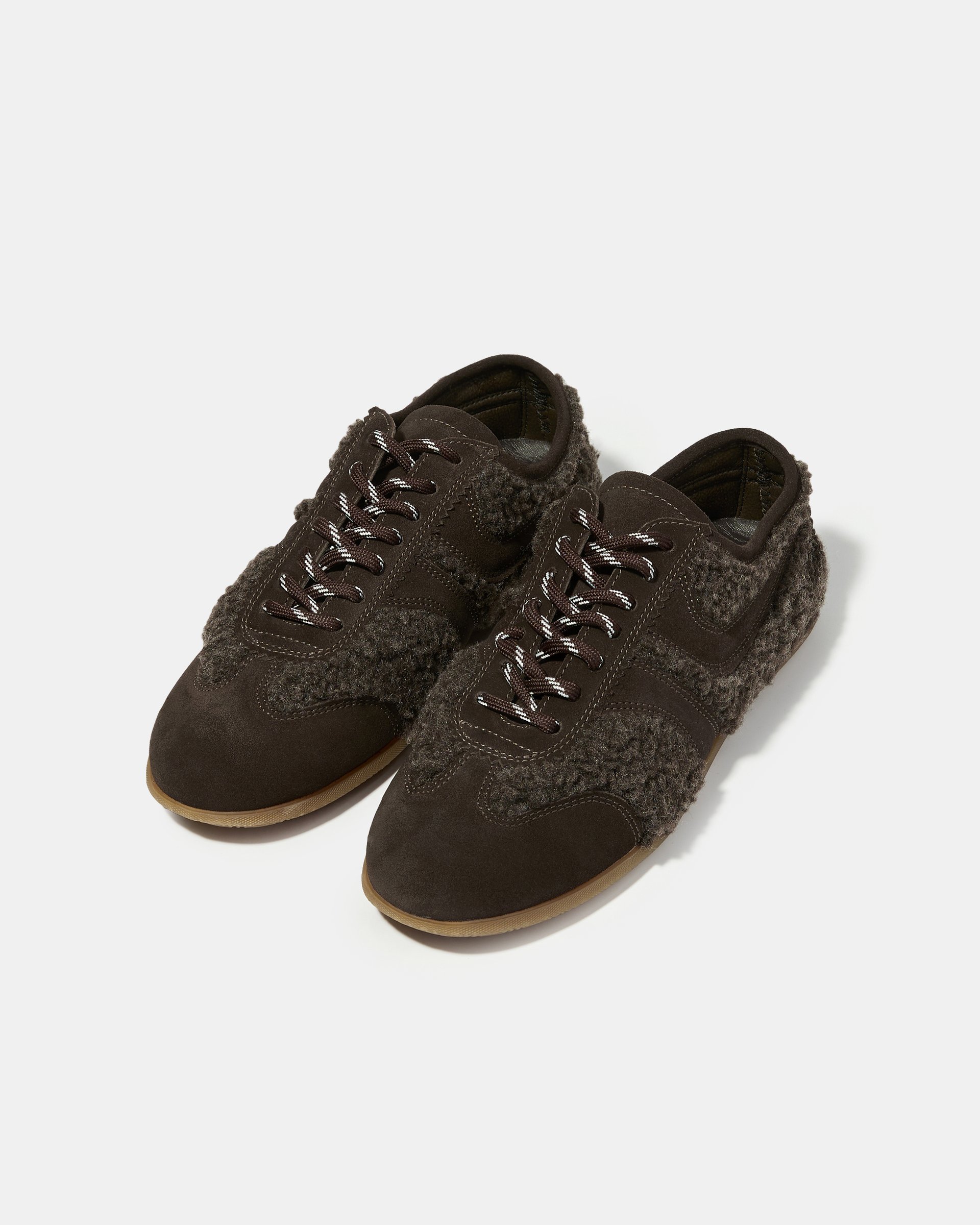 Темно-коричневые кеды - Image 4 of 5