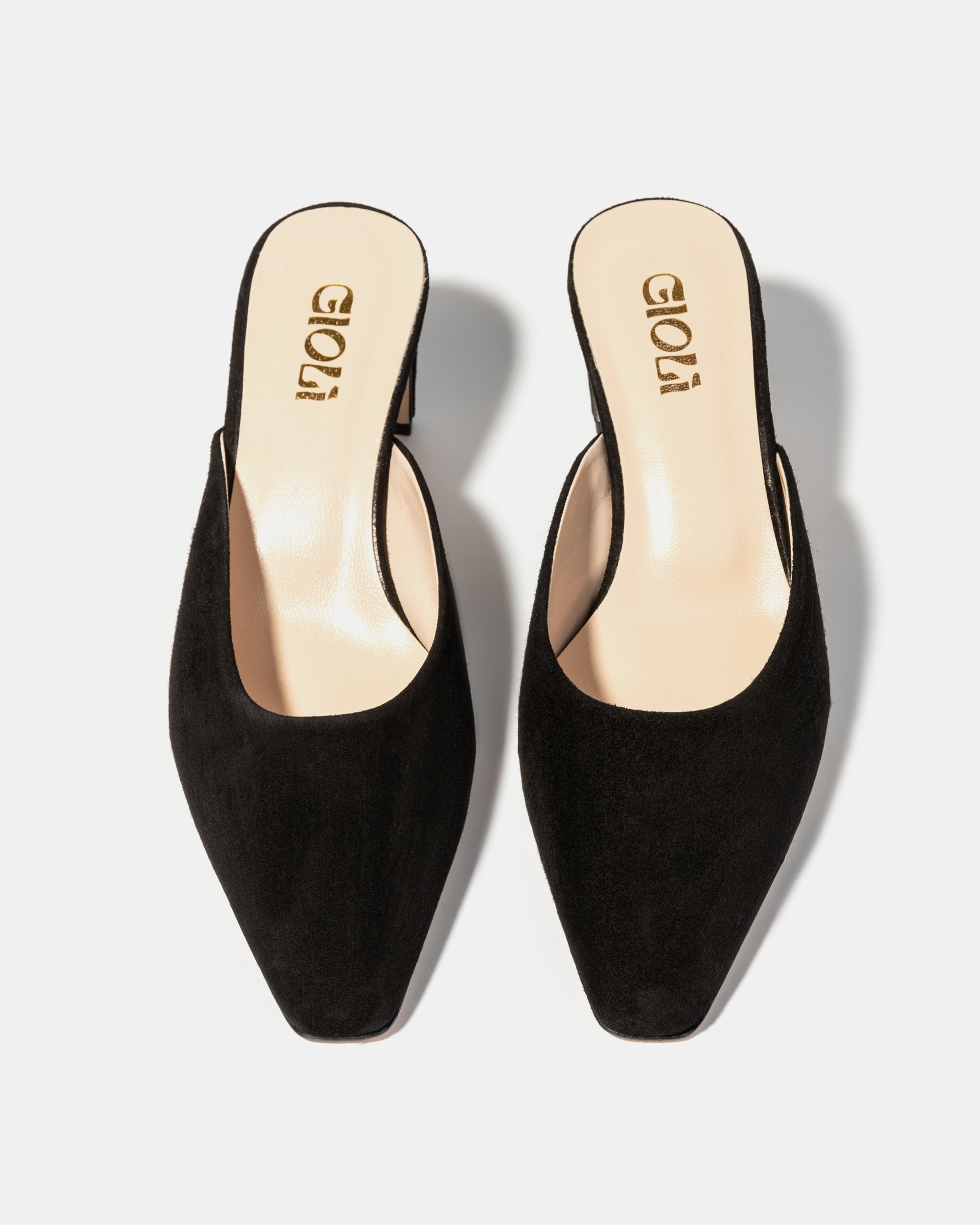 Черные мюли из натуральной замши - Image 3 of 5