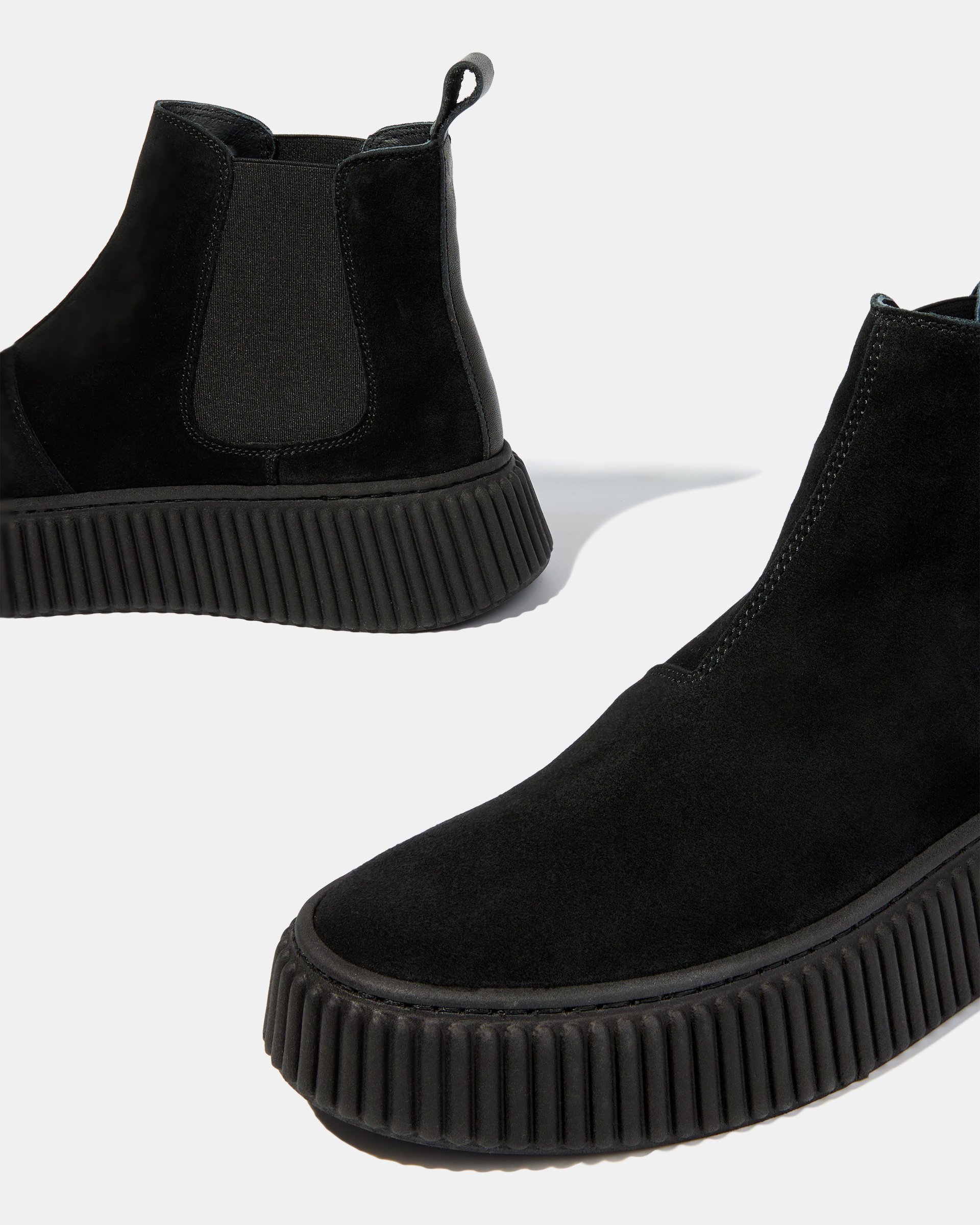 Черные замшевые ботинки - Image 4 of 4