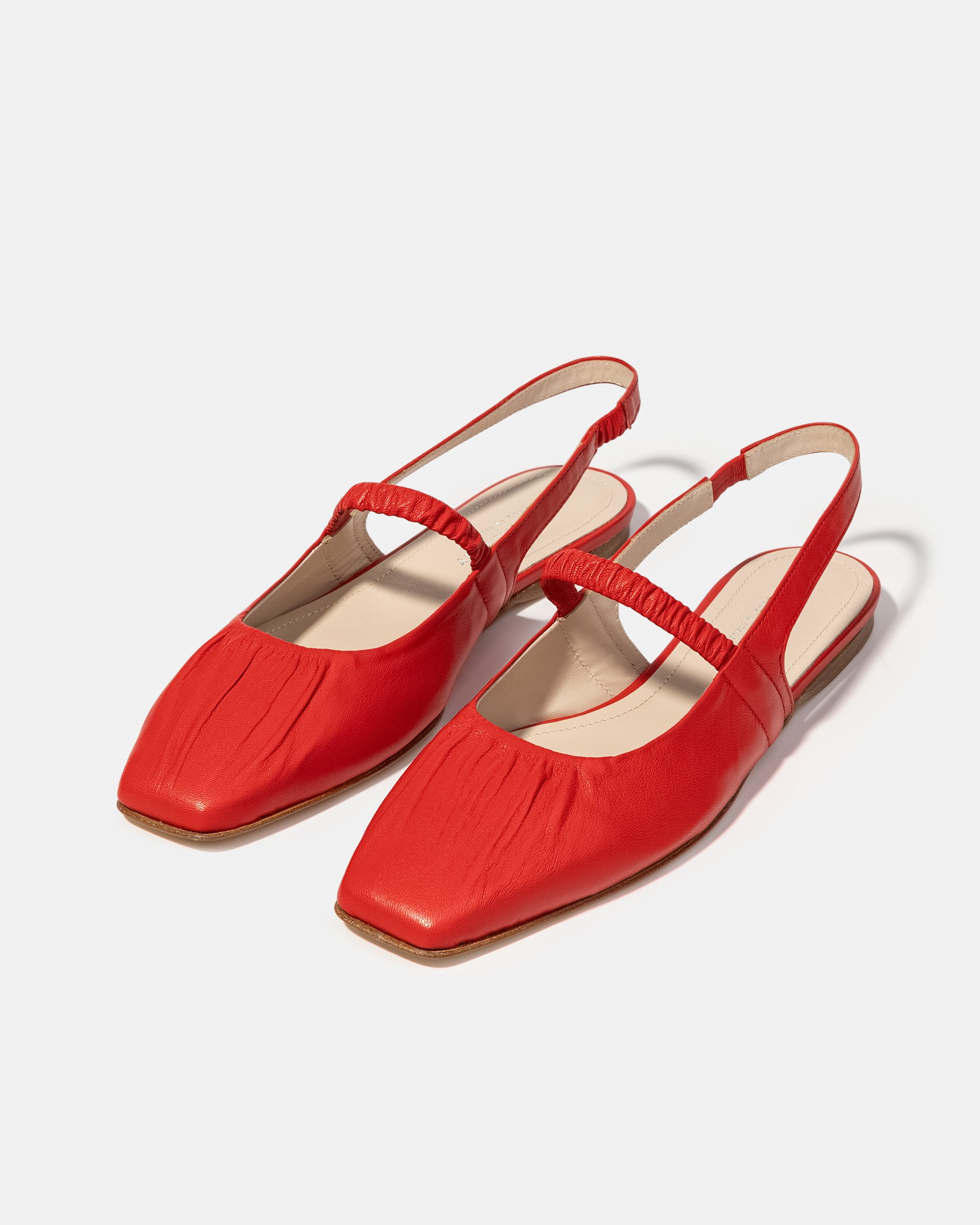 Красные туфли из натуральной кожи - Image 2 of 5