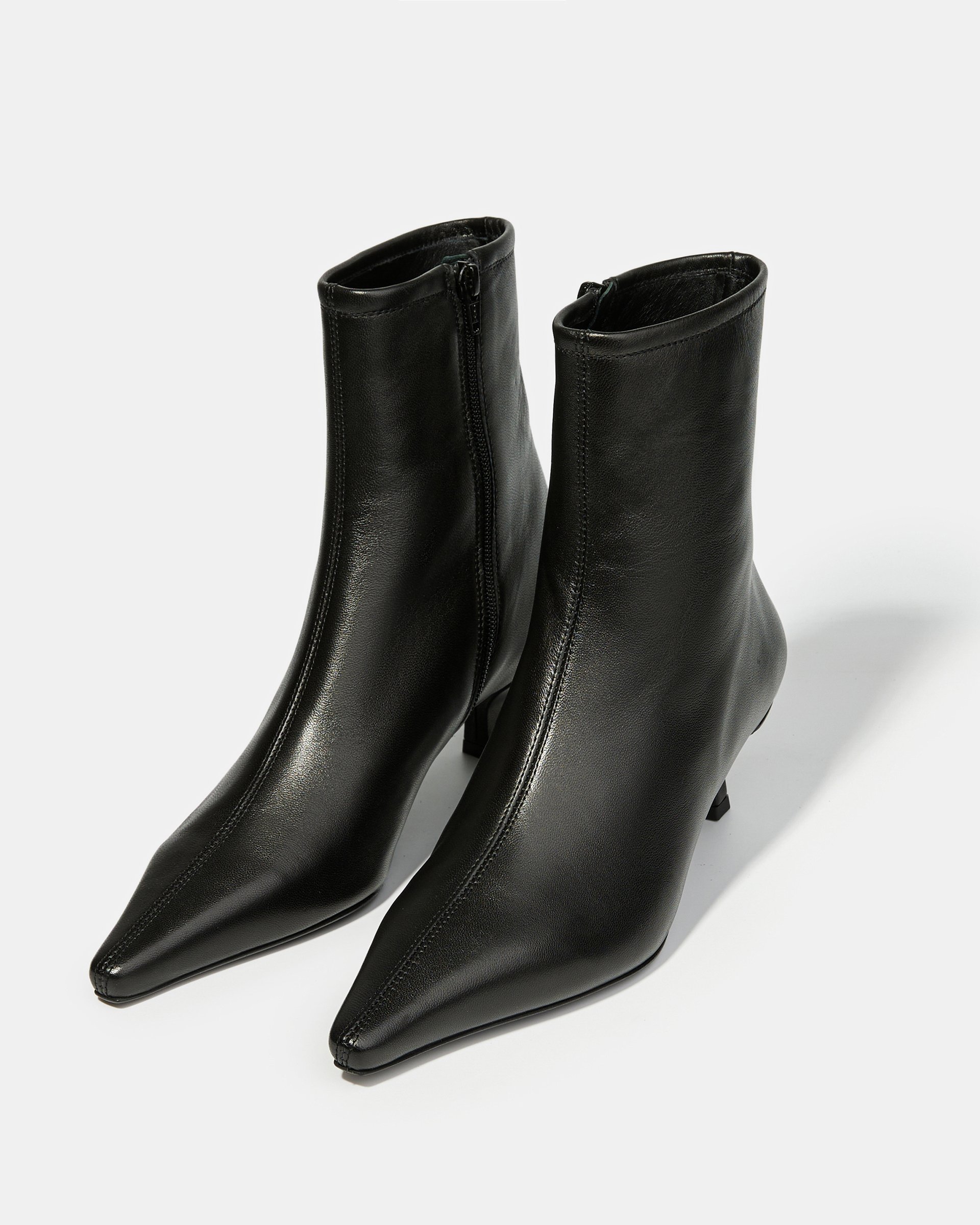 Черные кожаные ботильоны - Image 3 of 5