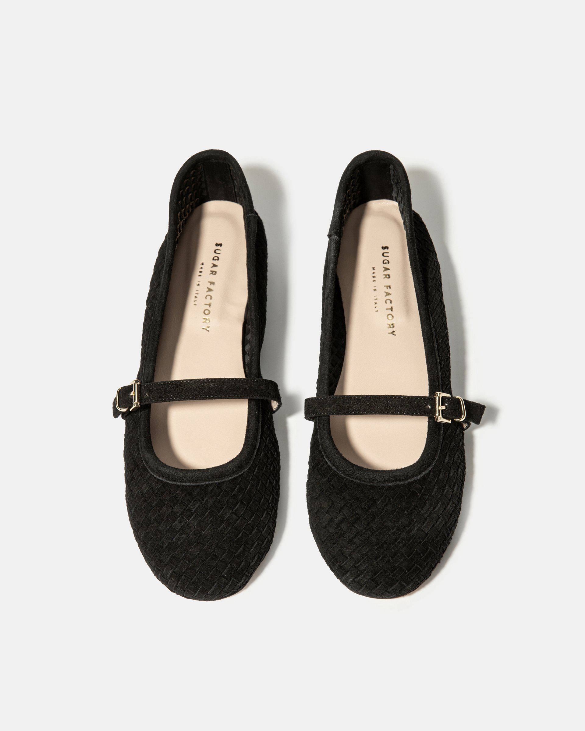 Черные балетки с ремешком - Image 3 of 4