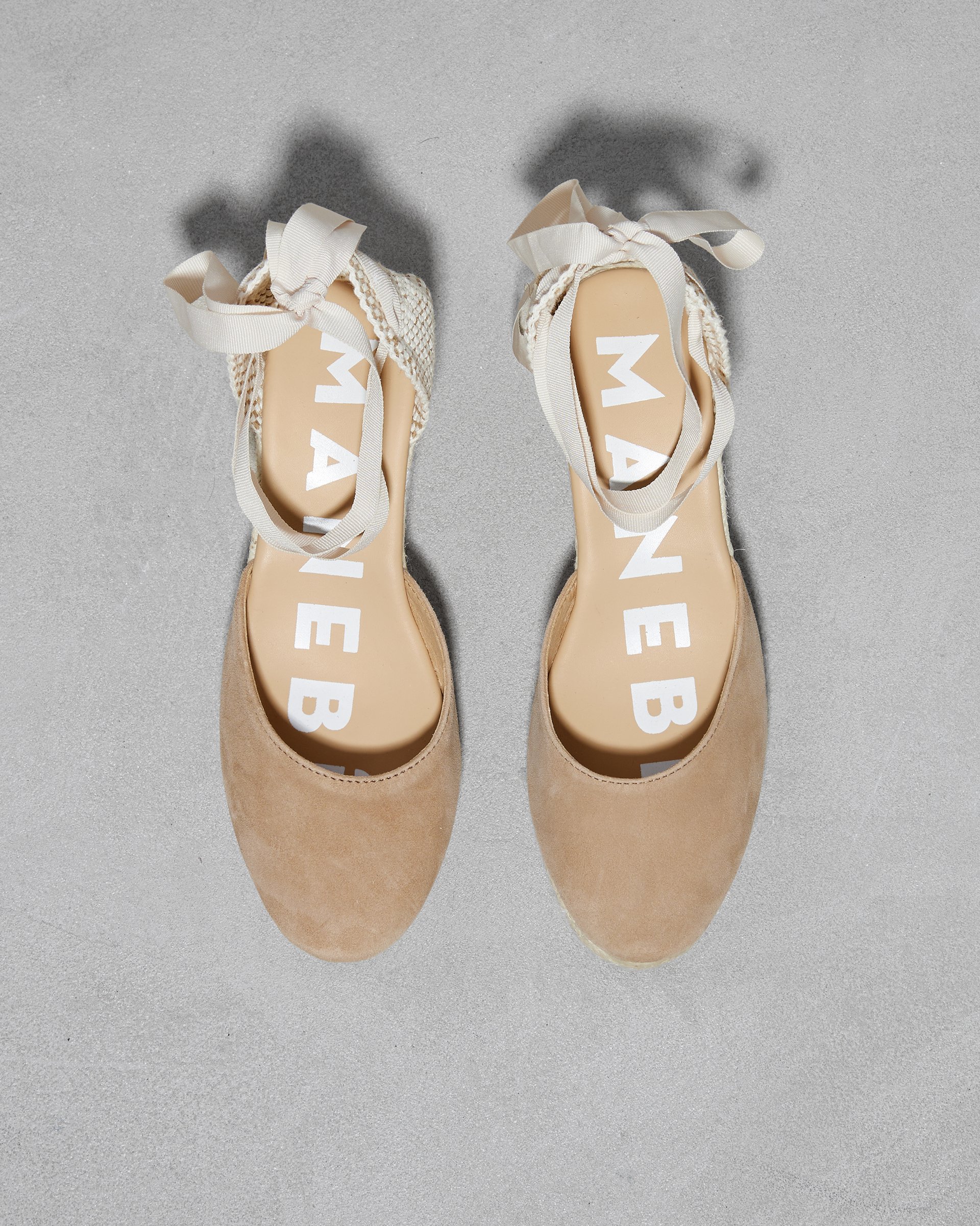 Бежевые замшевые эспадрильи - Image 3 of 6