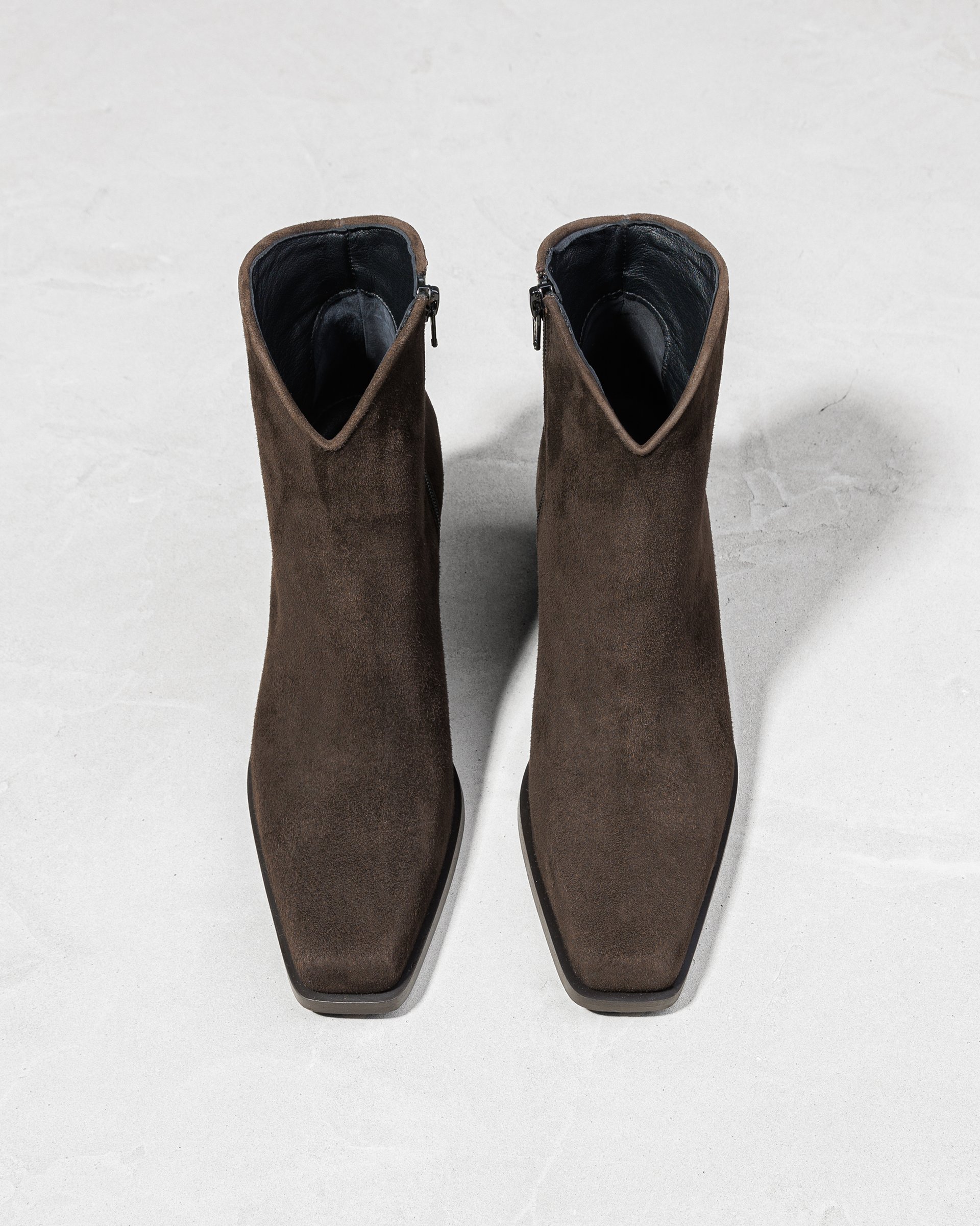 Коричневые замшевые ботинки - Image 3 of 6