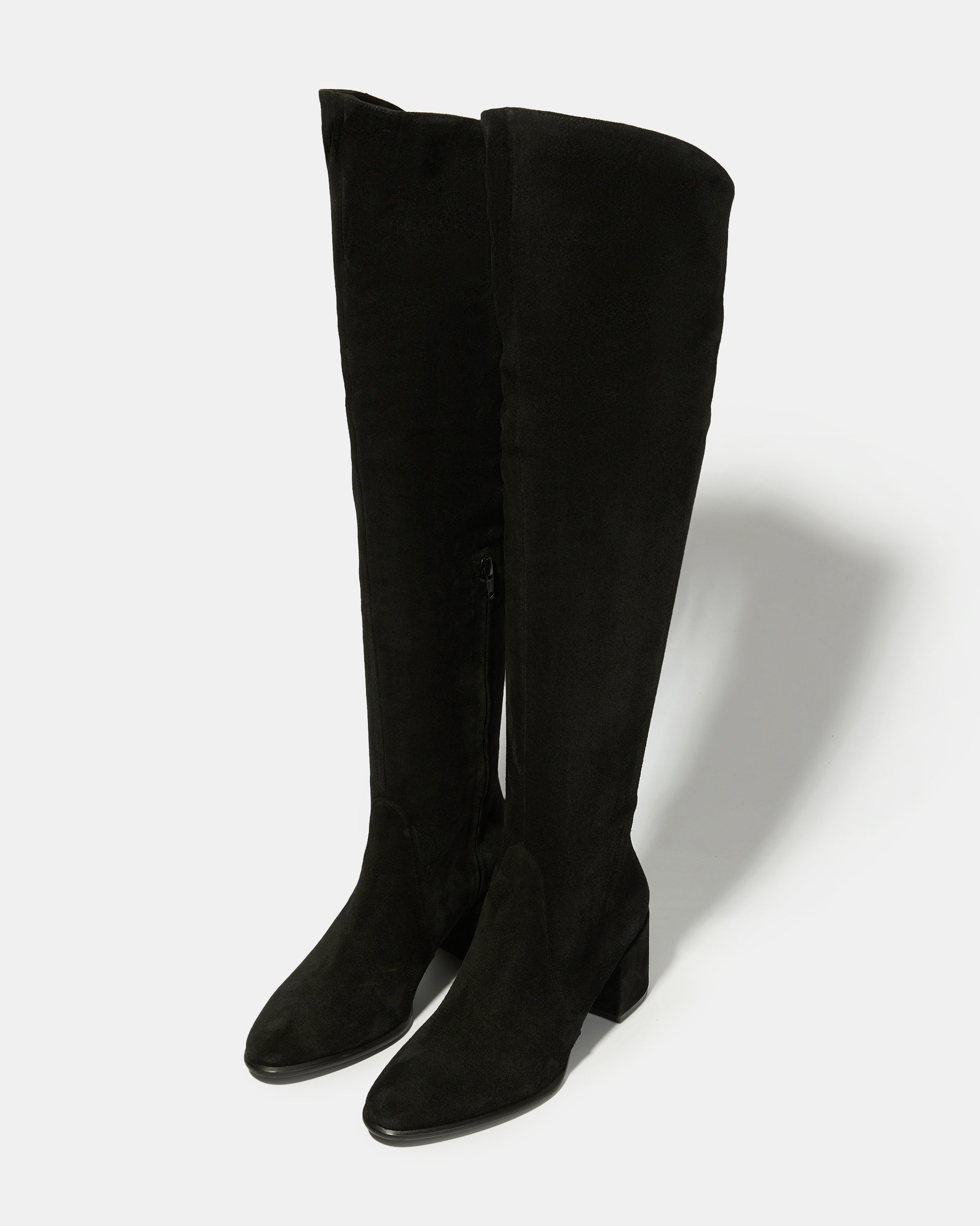 Черные замшевые сапоги - Image 2 of 5