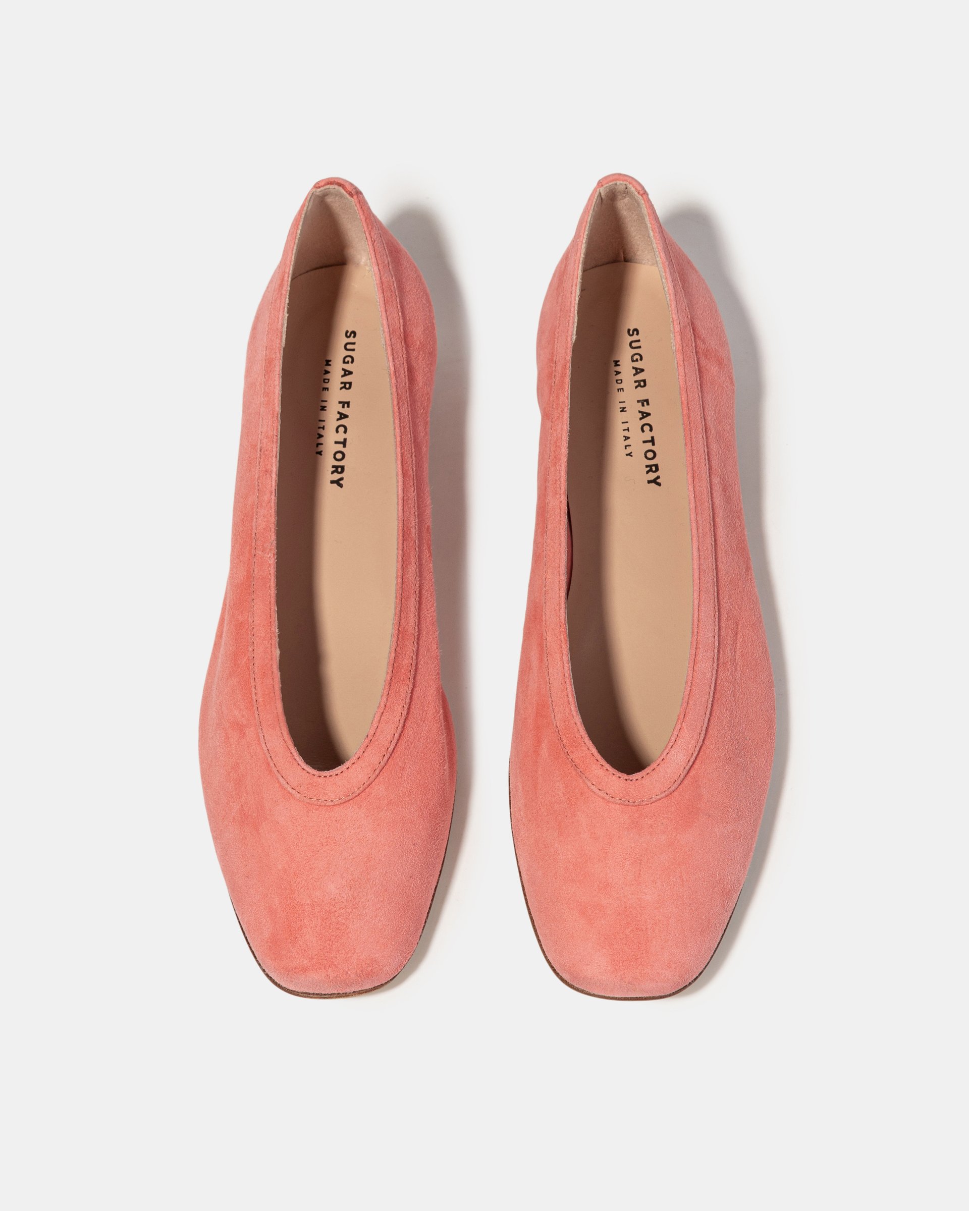 Розовые замшевые балетки - Image 3 of 5