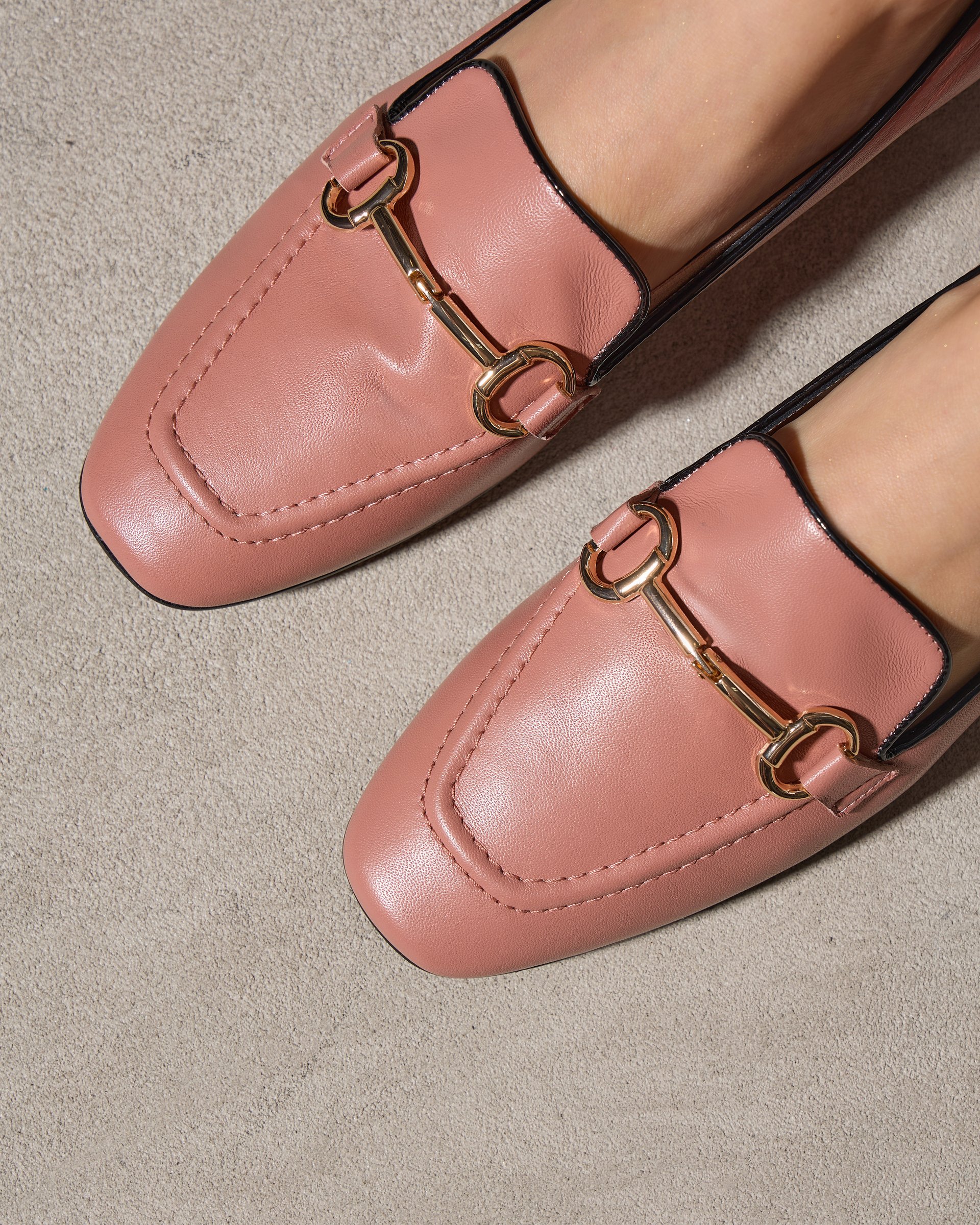 Розовые лоферы из натуральной кожи - Image 5 of 6