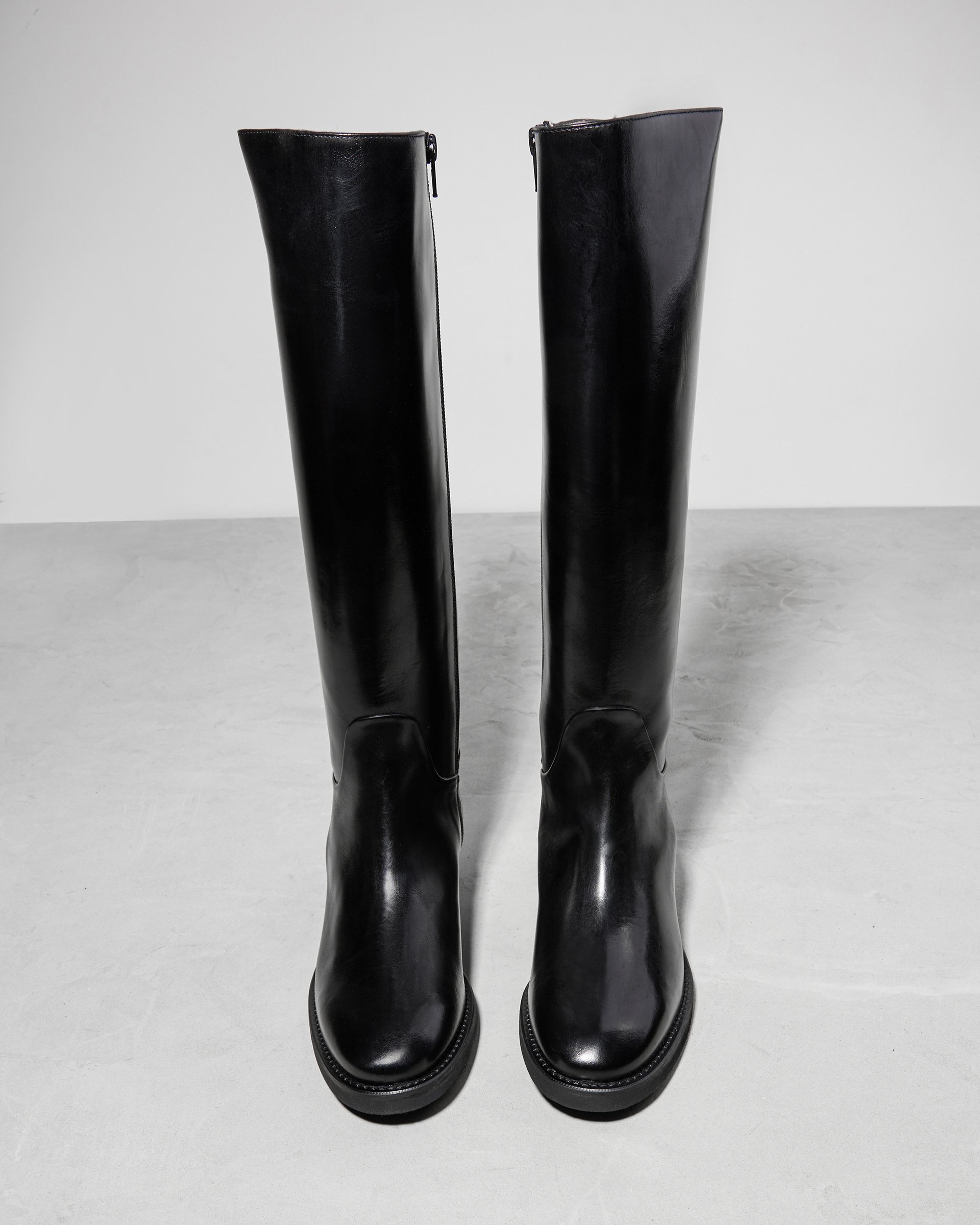 Черные сапоги из натуральной кожи - Image 3 of 6