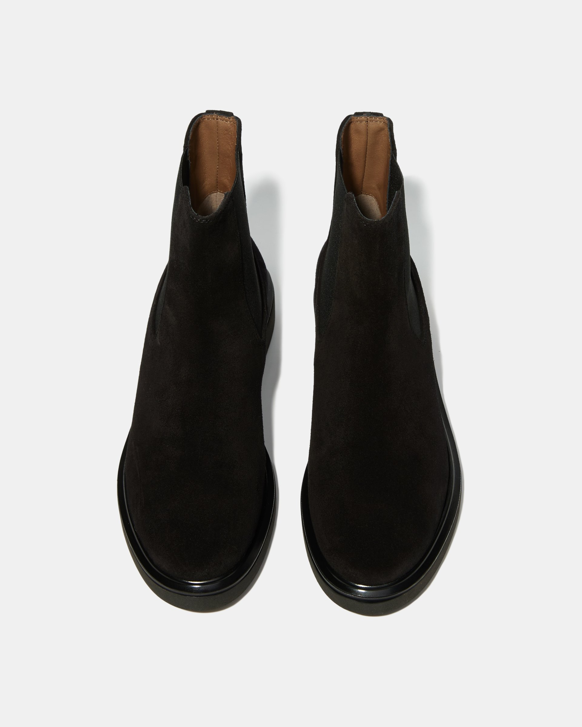 Черные замшевые женские ботинки - Image 3 of 4