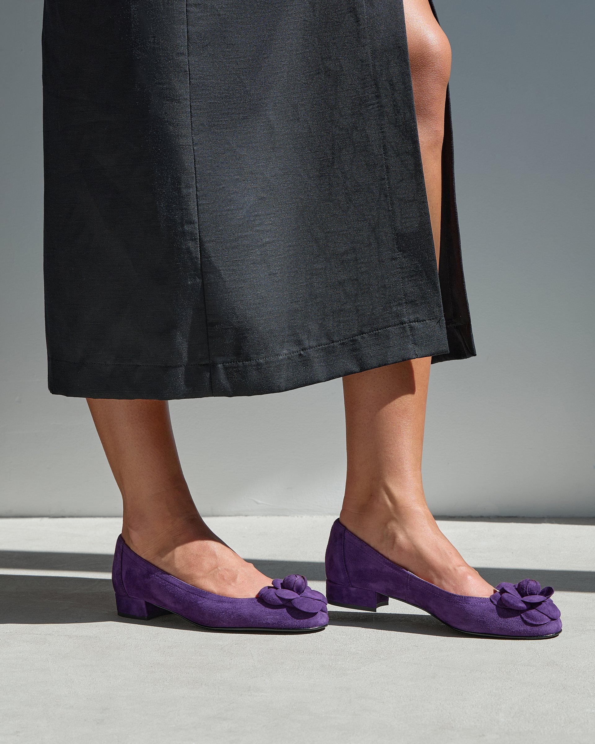 Замшевые фиолетовые туфли - Image 5 of 6