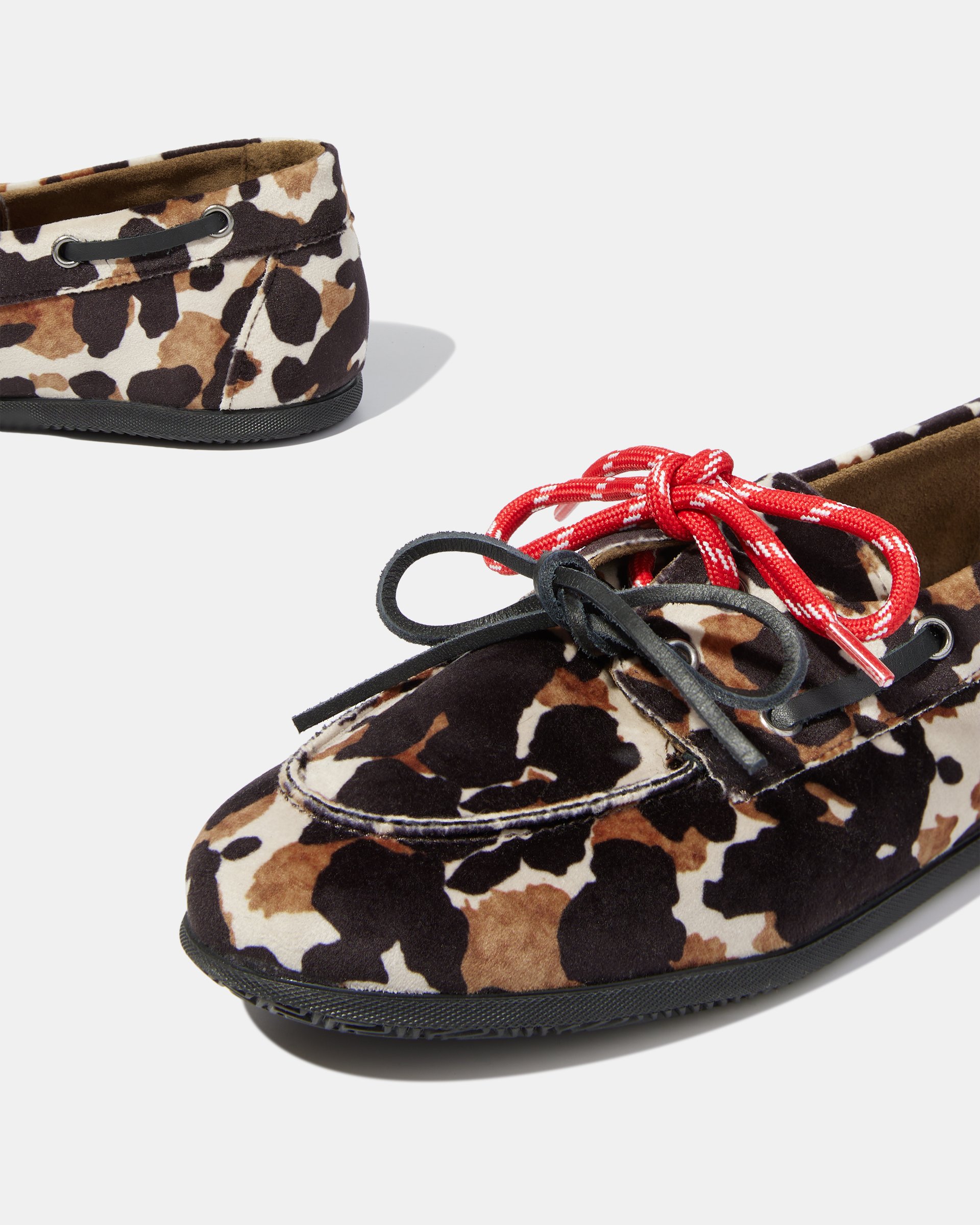 Туфли animal print из вельвета - Image 5 of 5