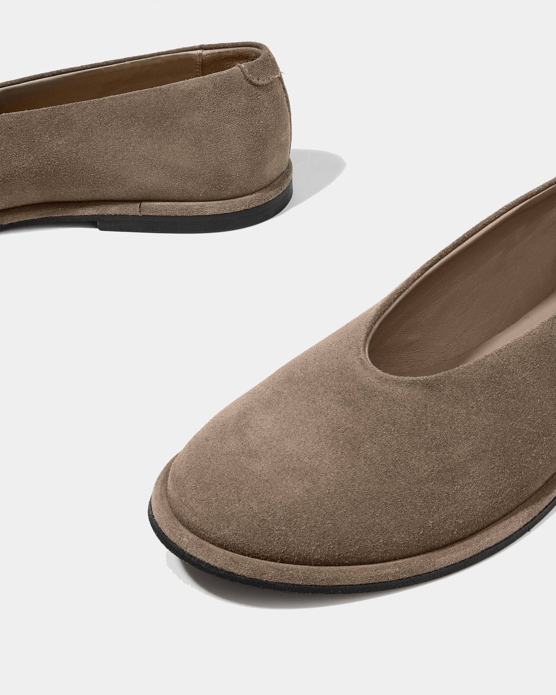 Серые замшевые туфли - Image 4 of 4