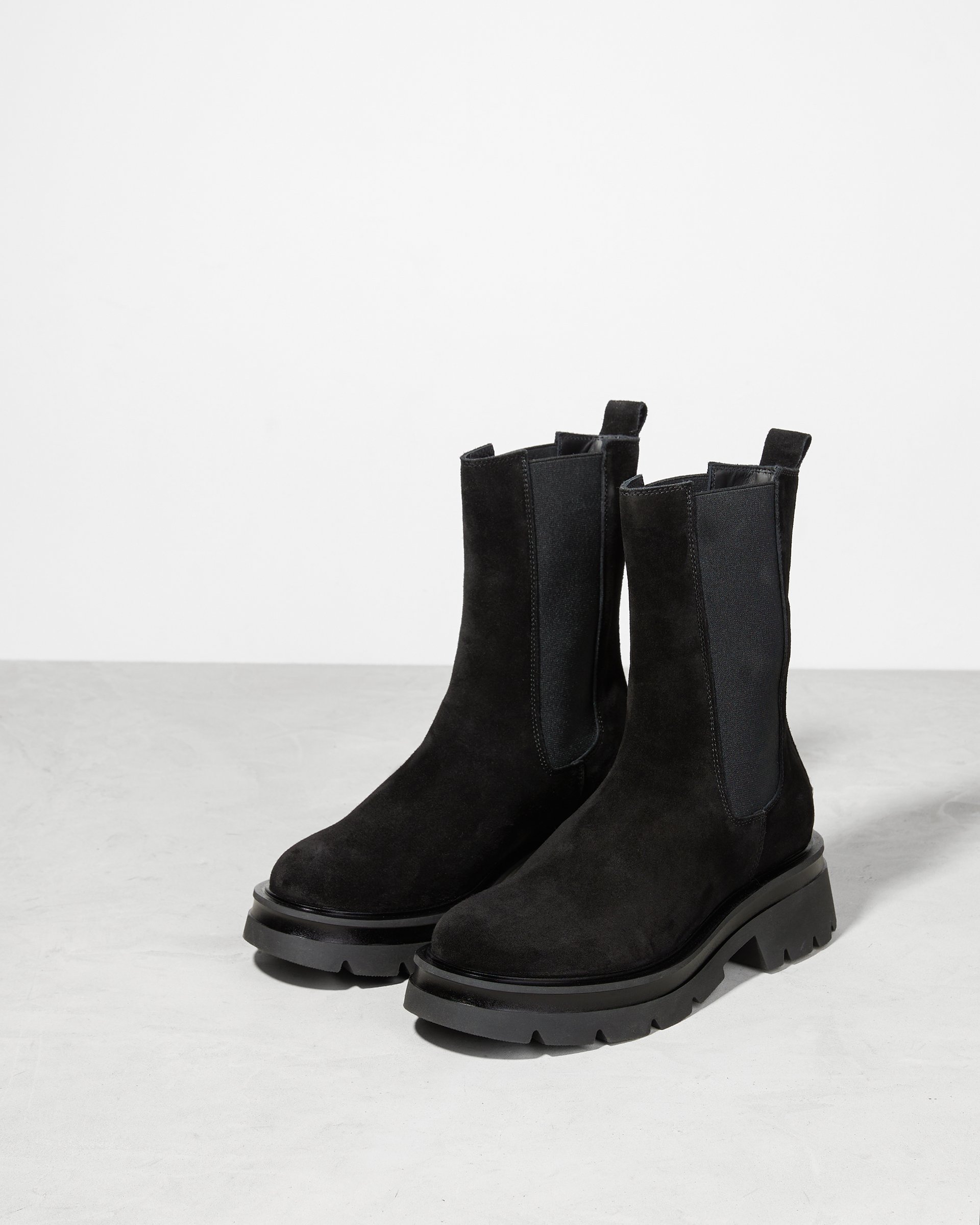 Черные замшевые ботинки челси - Image 2 of 5