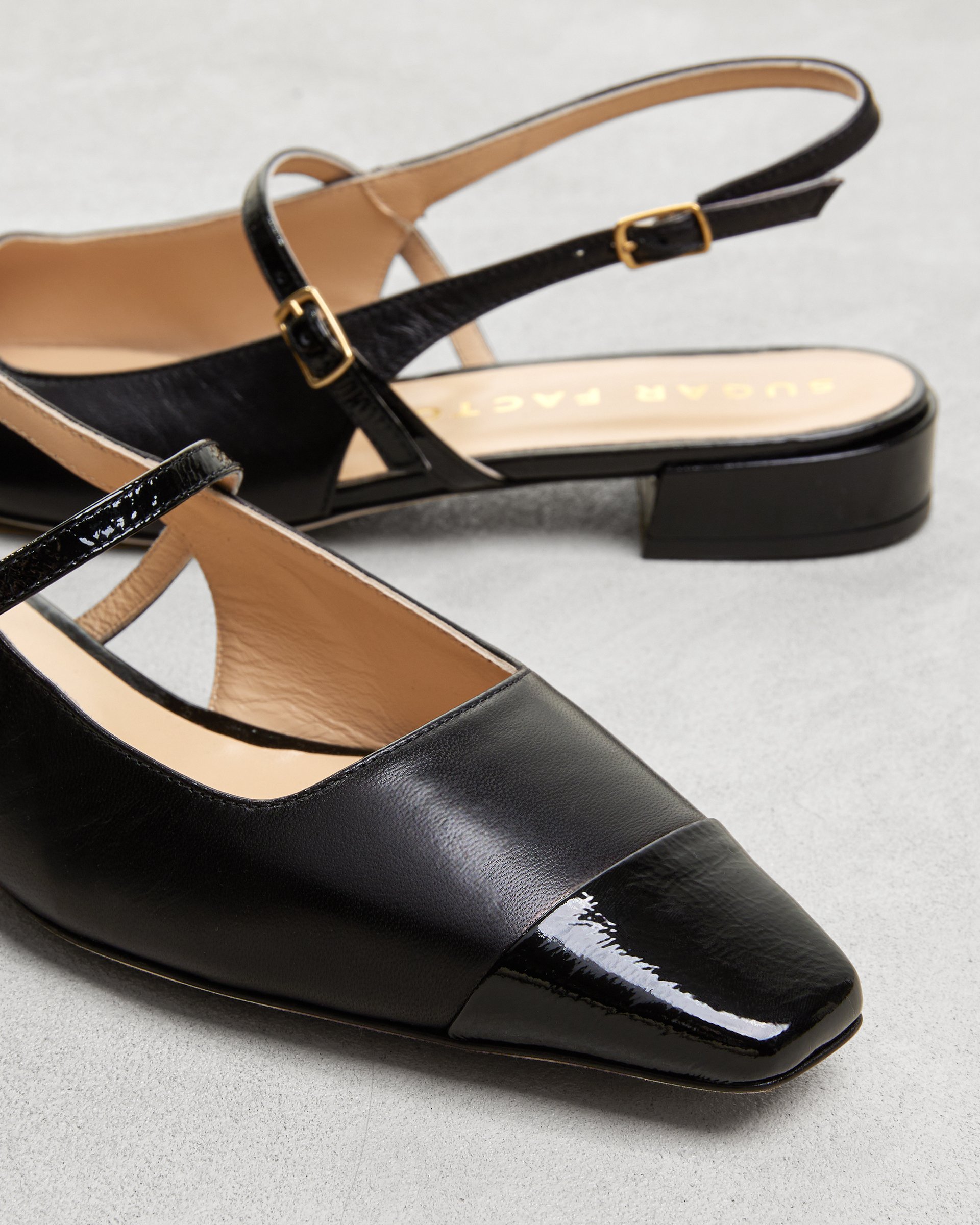 Черные кожаные туфли - Image 2 of 5