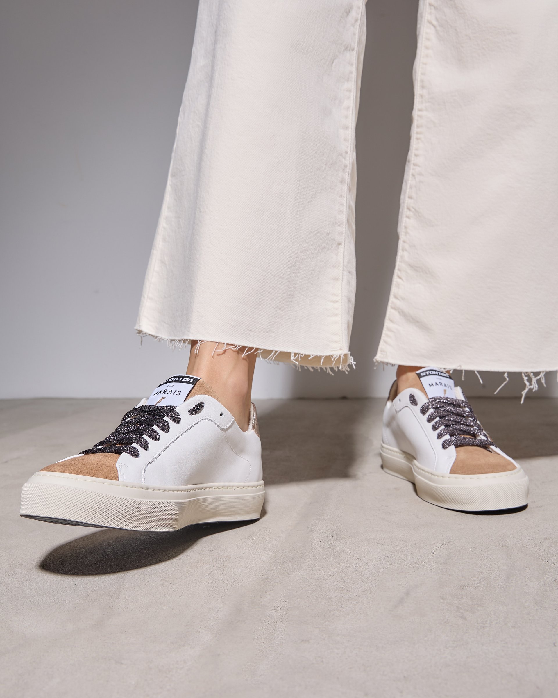 Белые кожаные кеды - Image 5 of 6