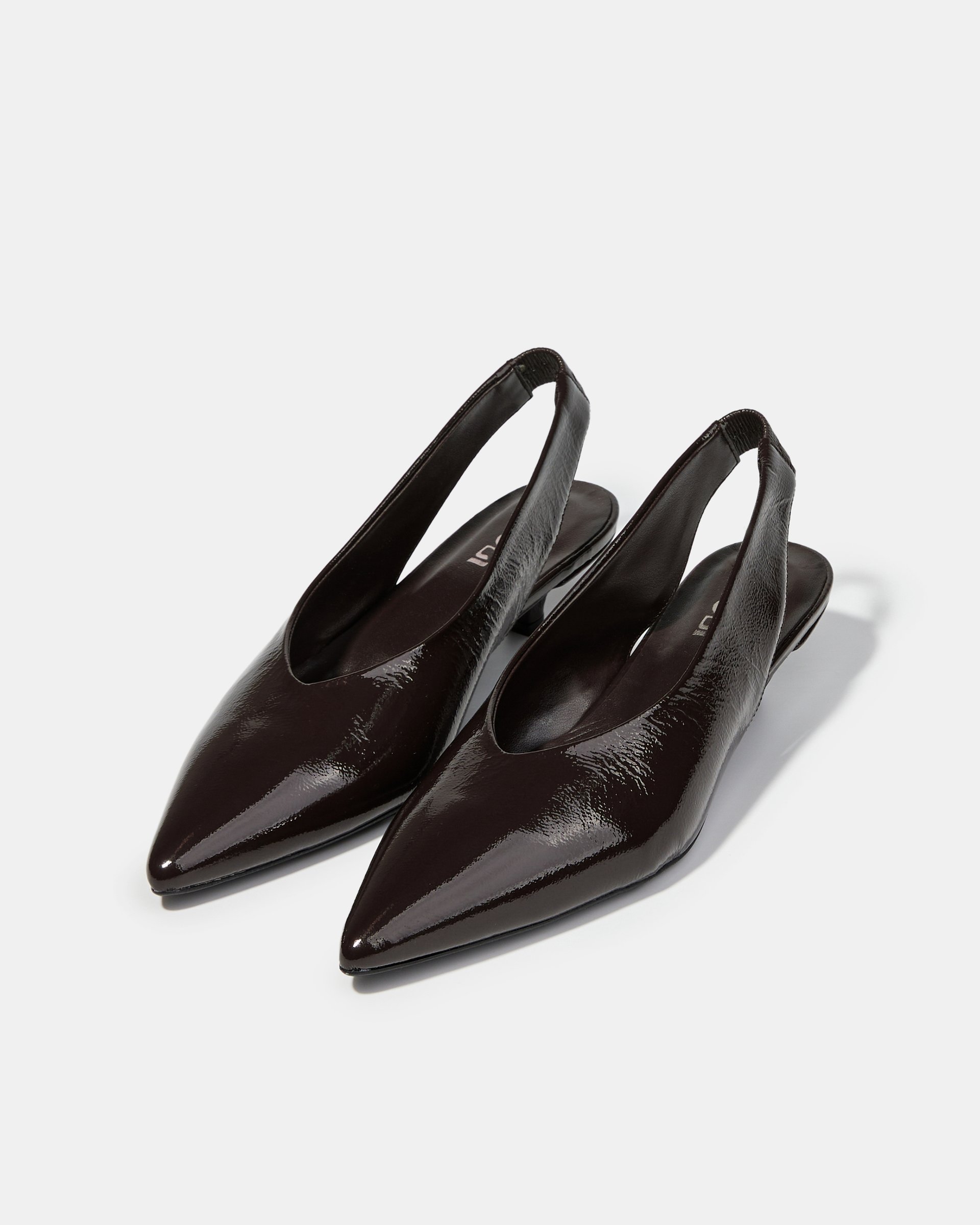 Кожаные туфли в темно-коричневом цвете - Image 2 of 6