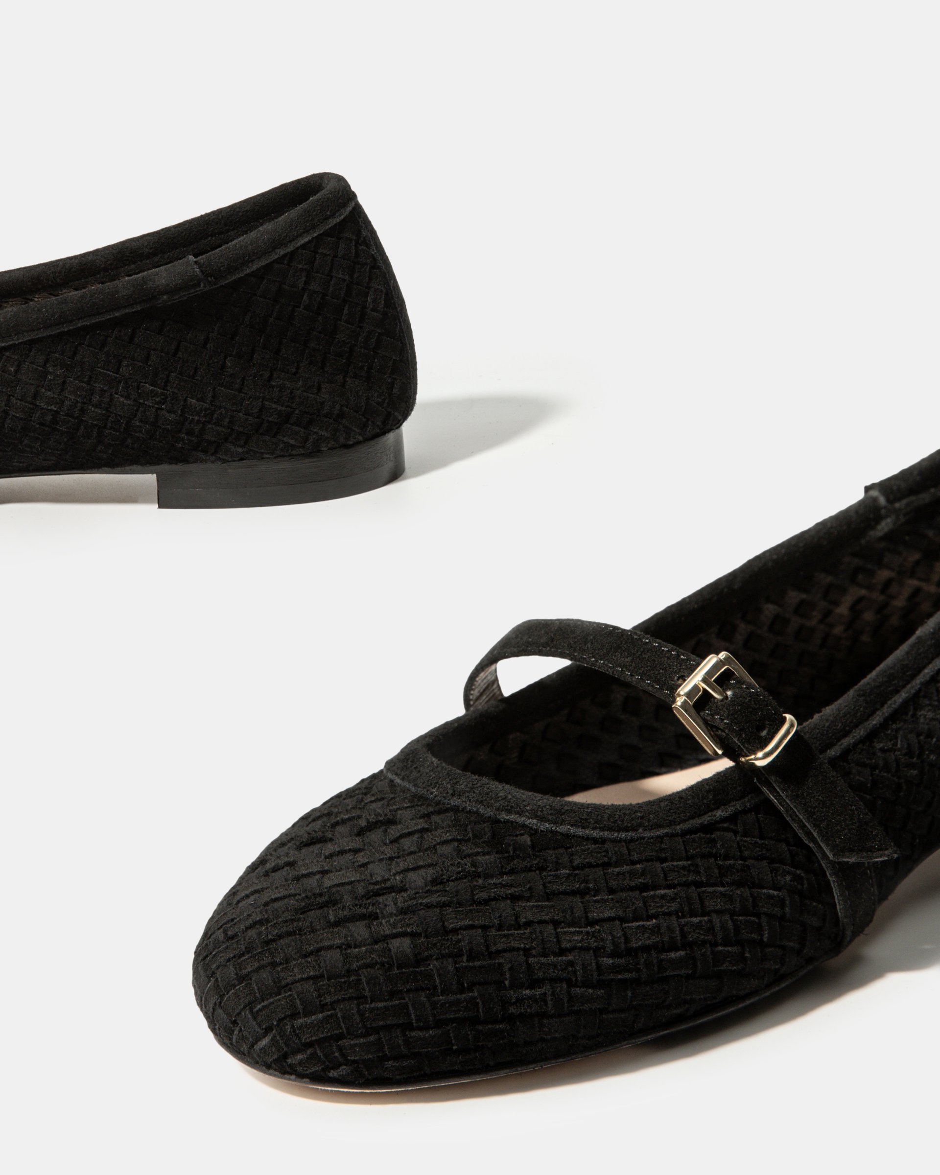 Черные балетки с ремешком - Image 4 of 4