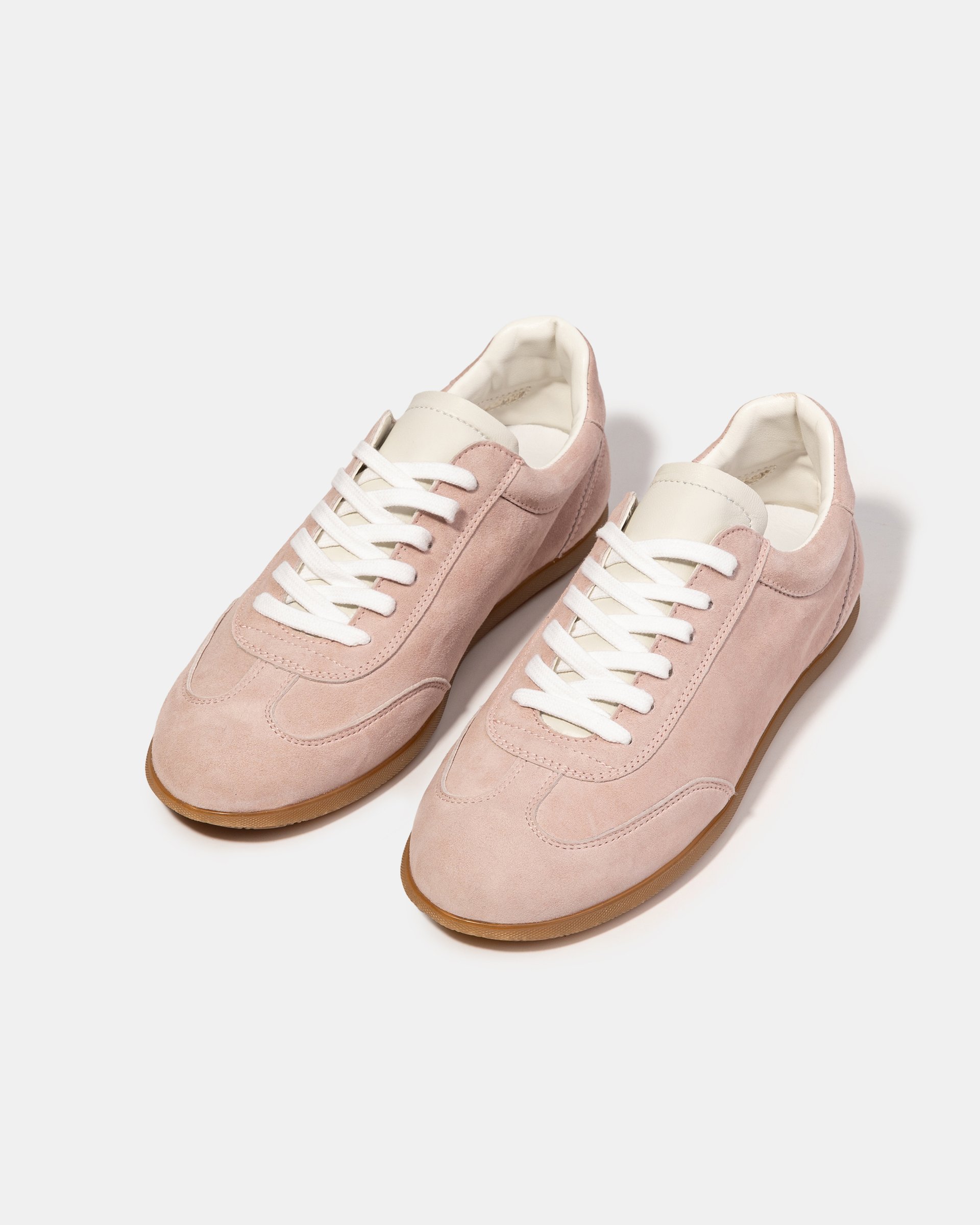 Розовые замшевые кеды - Image 2 of 4