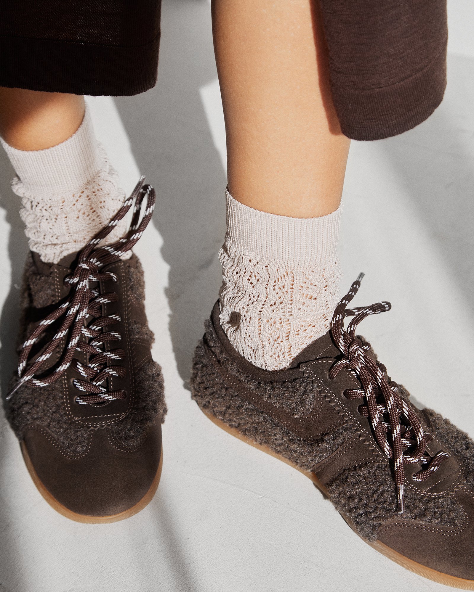 Темно-коричневые кеды - Image 2 of 5