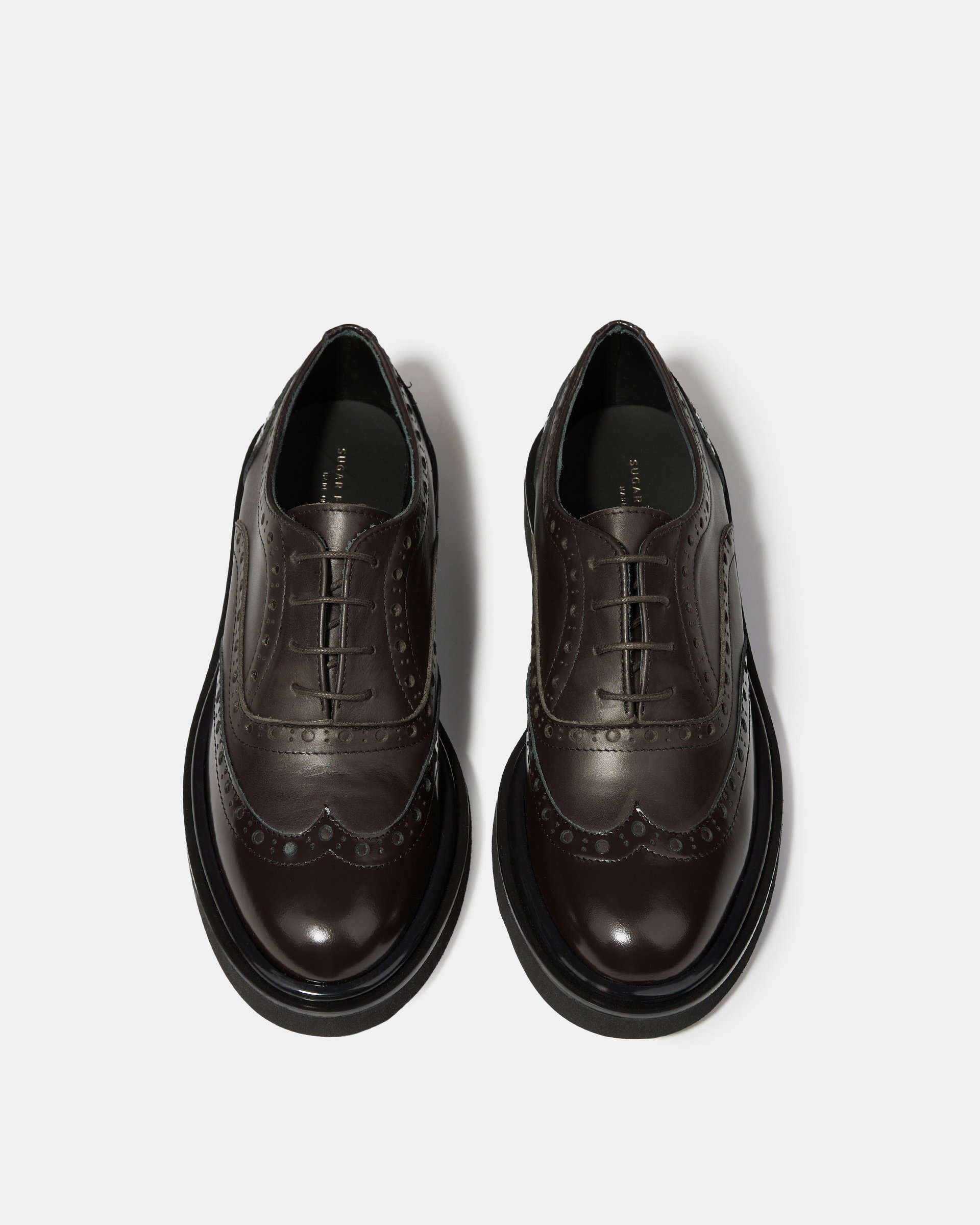 Темно-коричневые туфли из натуральной кожи - Image 3 of 4