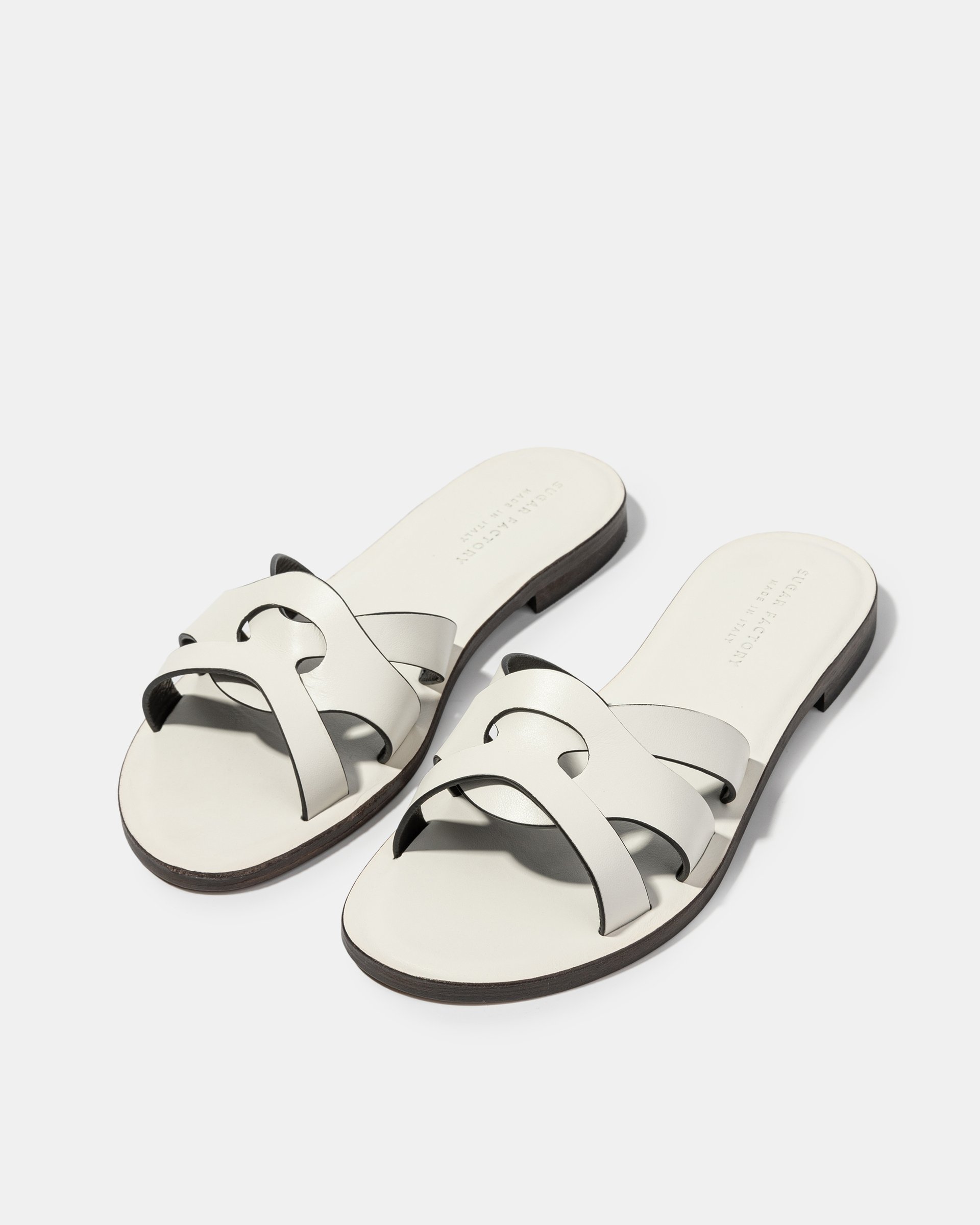 Белые пантолеты из натуральной кожи - Image 2 of 4