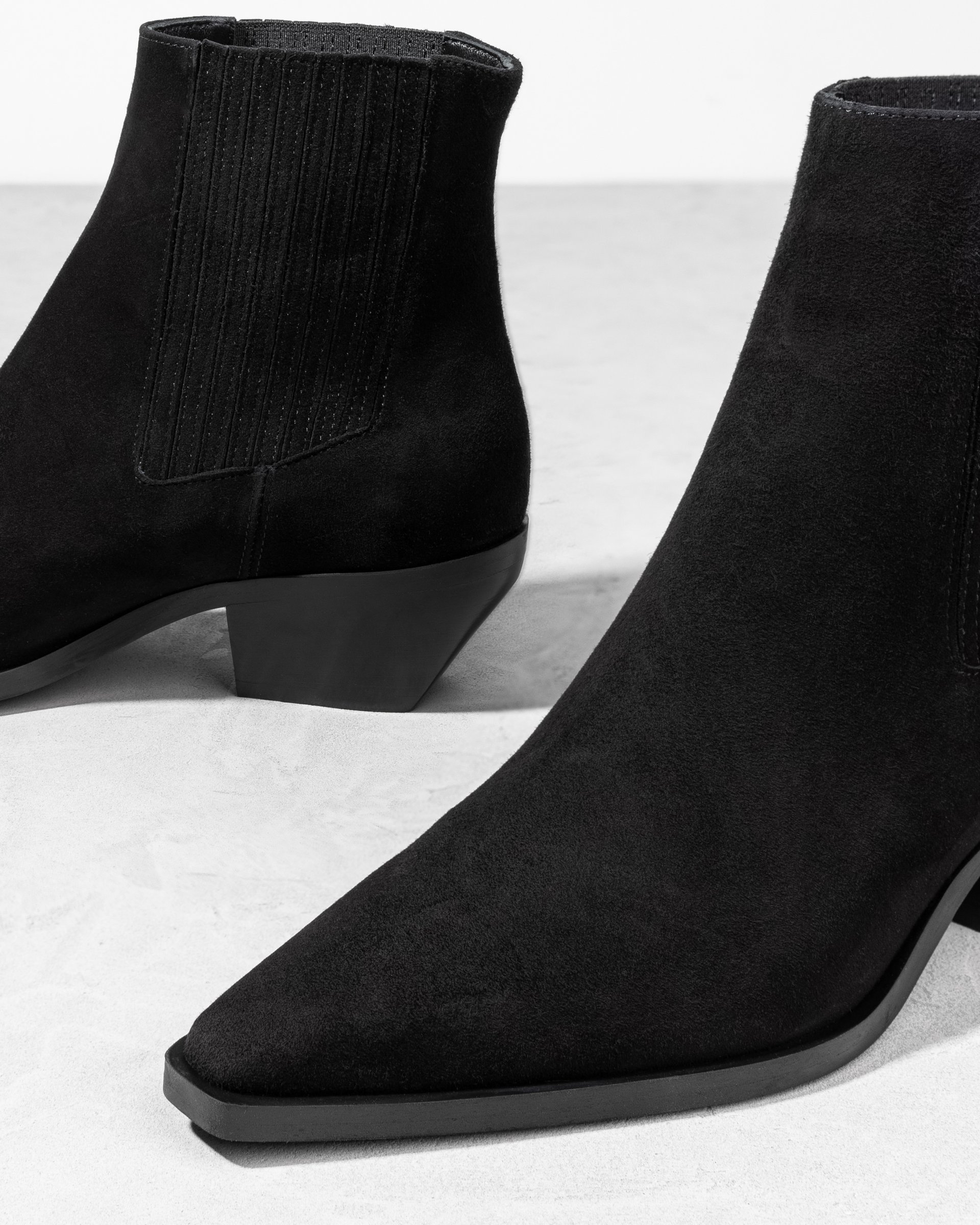 Черные замшевые ботильоны - Image 4 of 5
