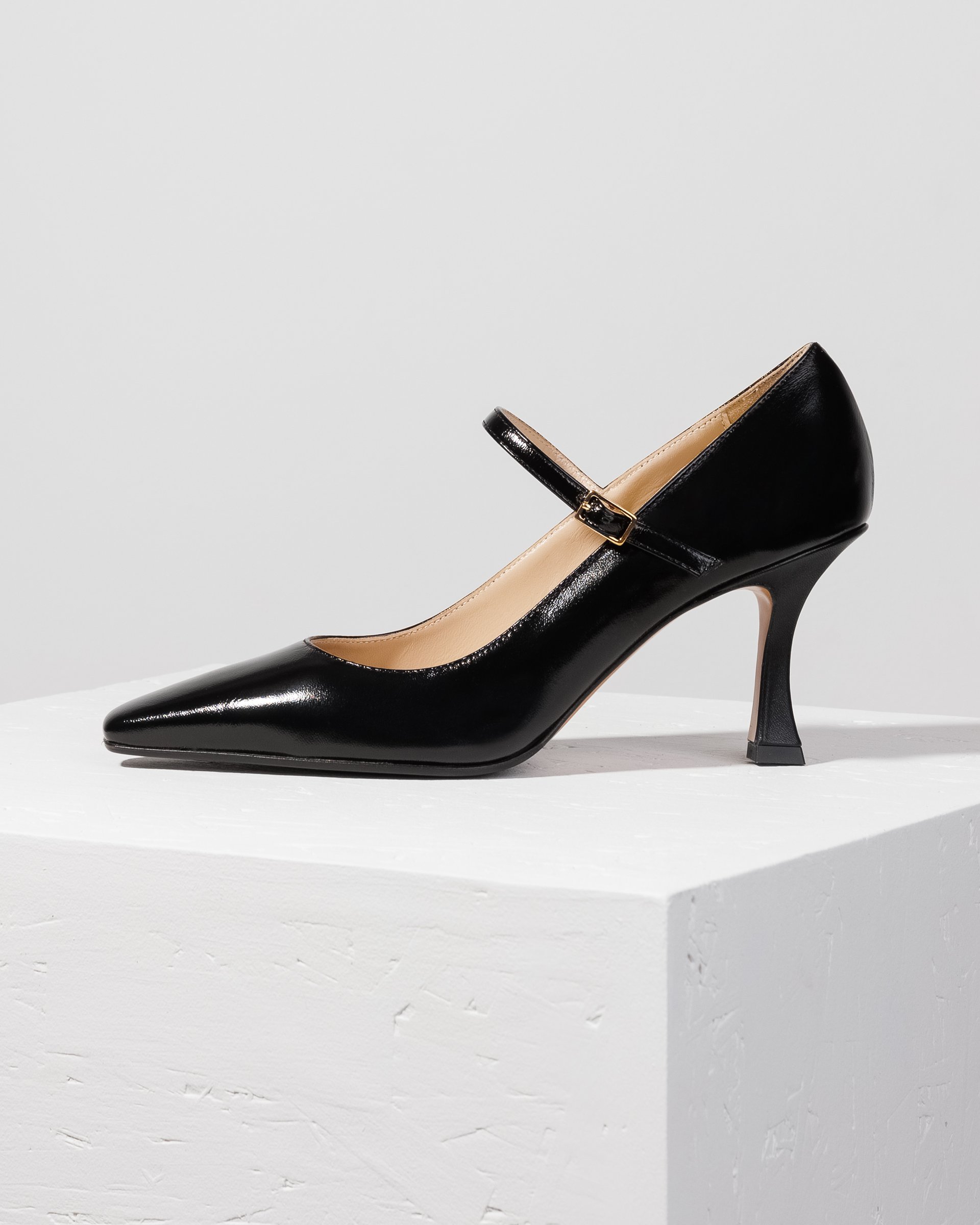 Черные туфли из лакированной кожи - Main image