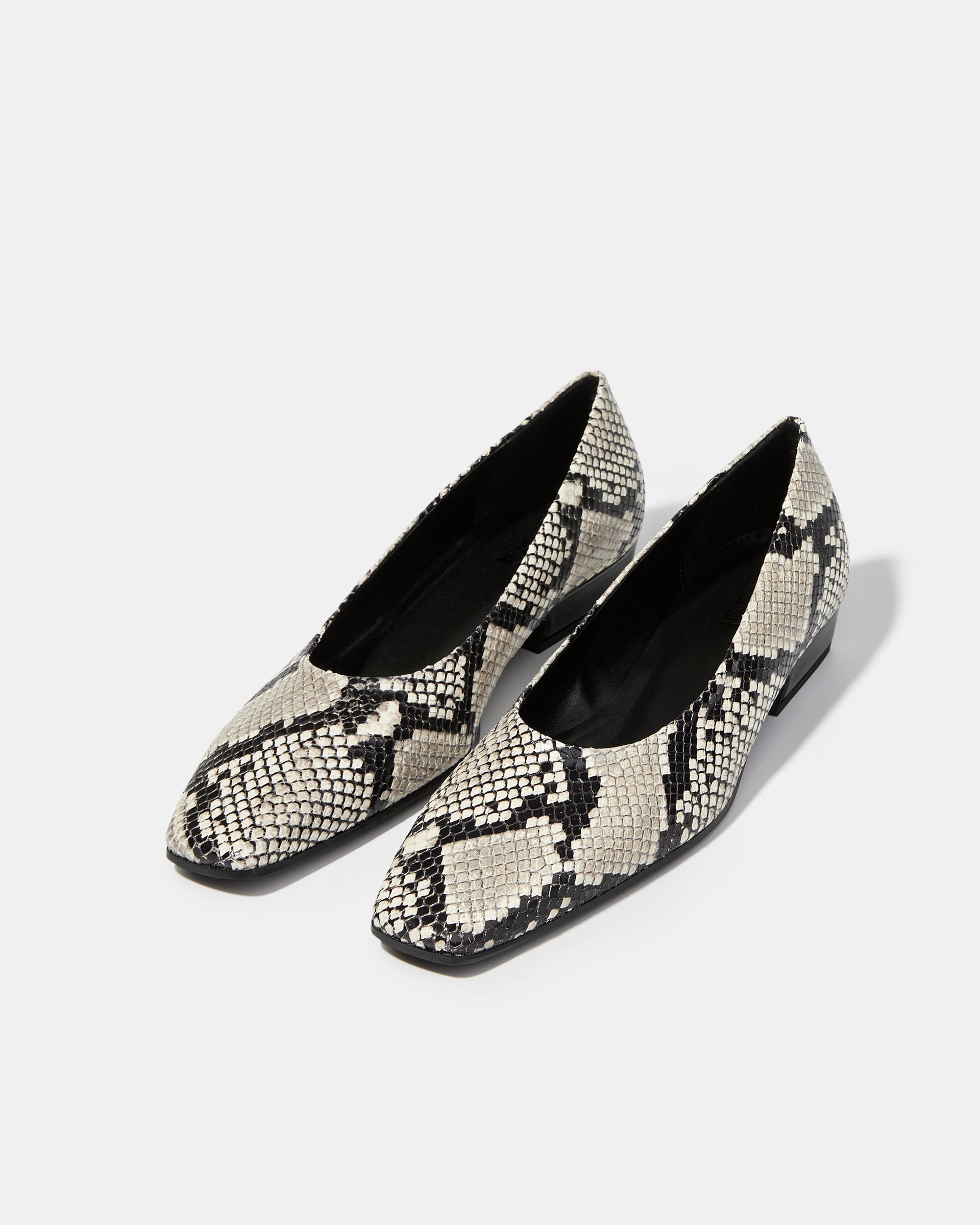 Туфли из натуральной кожи со змеиным принтом - Image 2 of 5