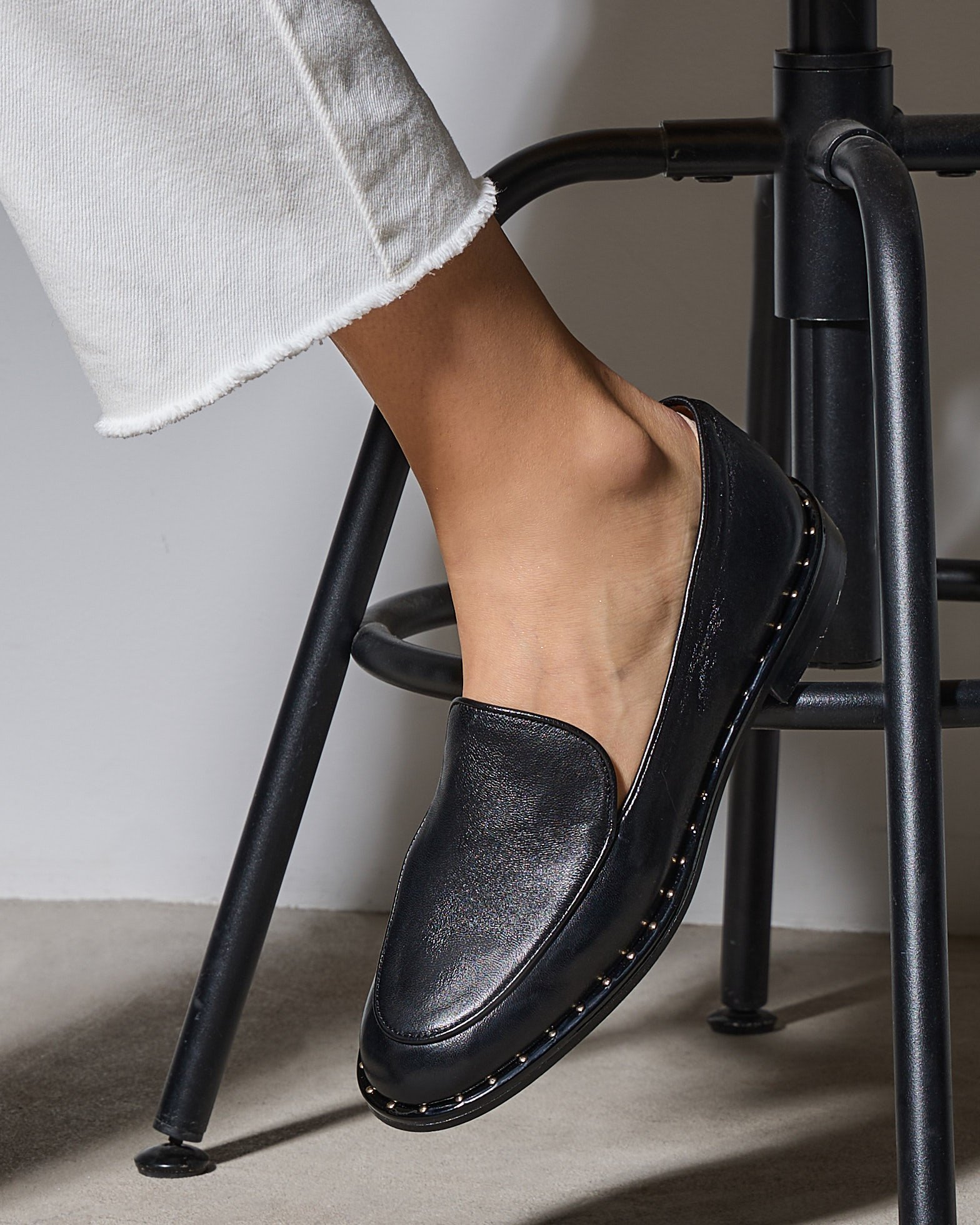 Черные кожаные лоферы - Image 6 of 6