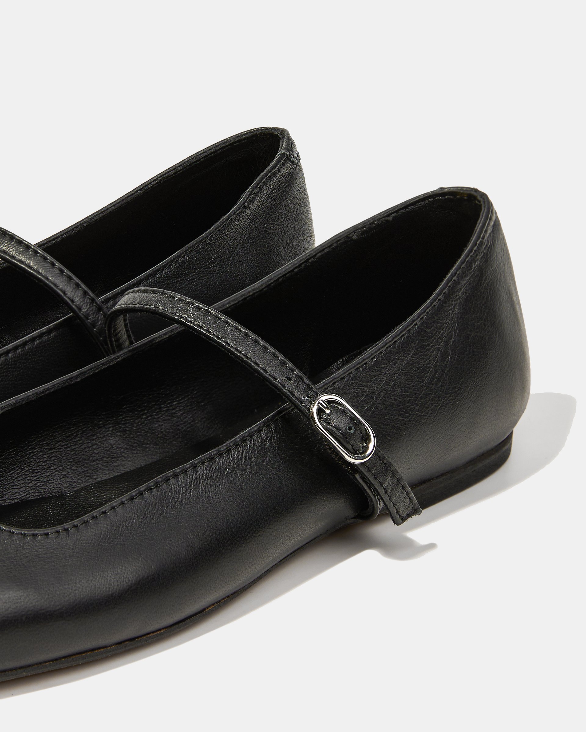 Черные балетки из натуральной кожи - Image 4 of 4