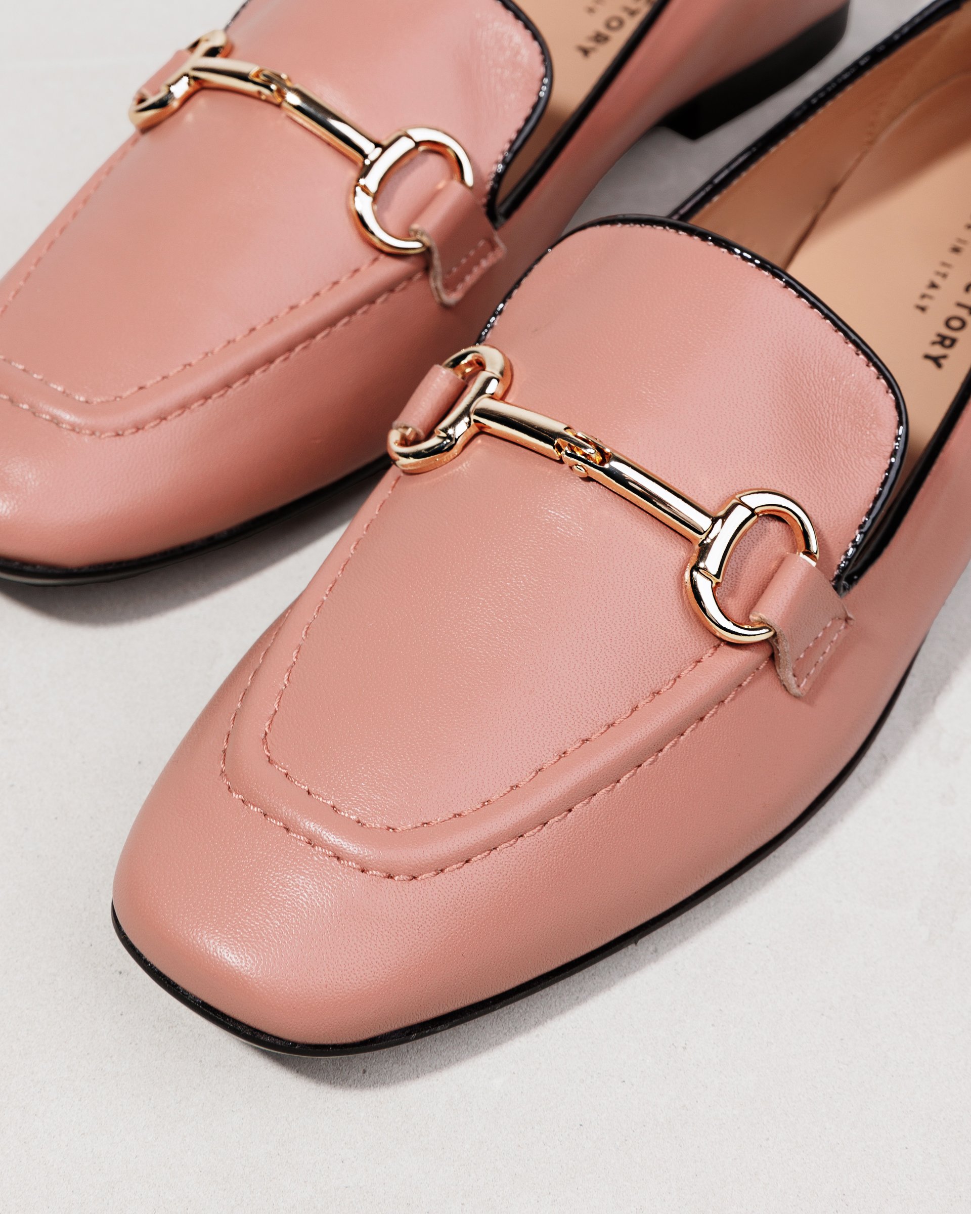 Розовые лоферы из натуральной кожи - Image 4 of 6