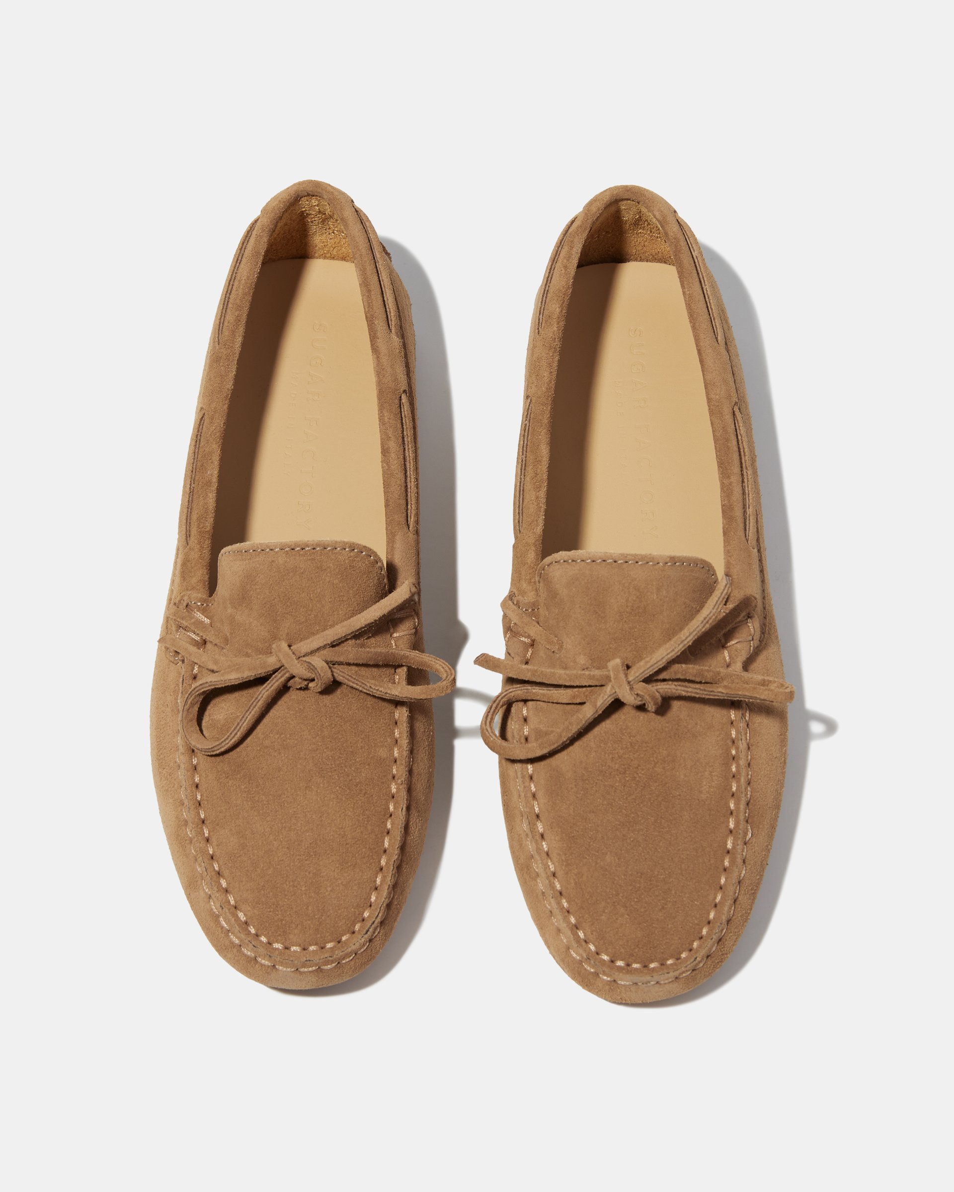 Коричневые замшевые мокасины - Image 3 of 7