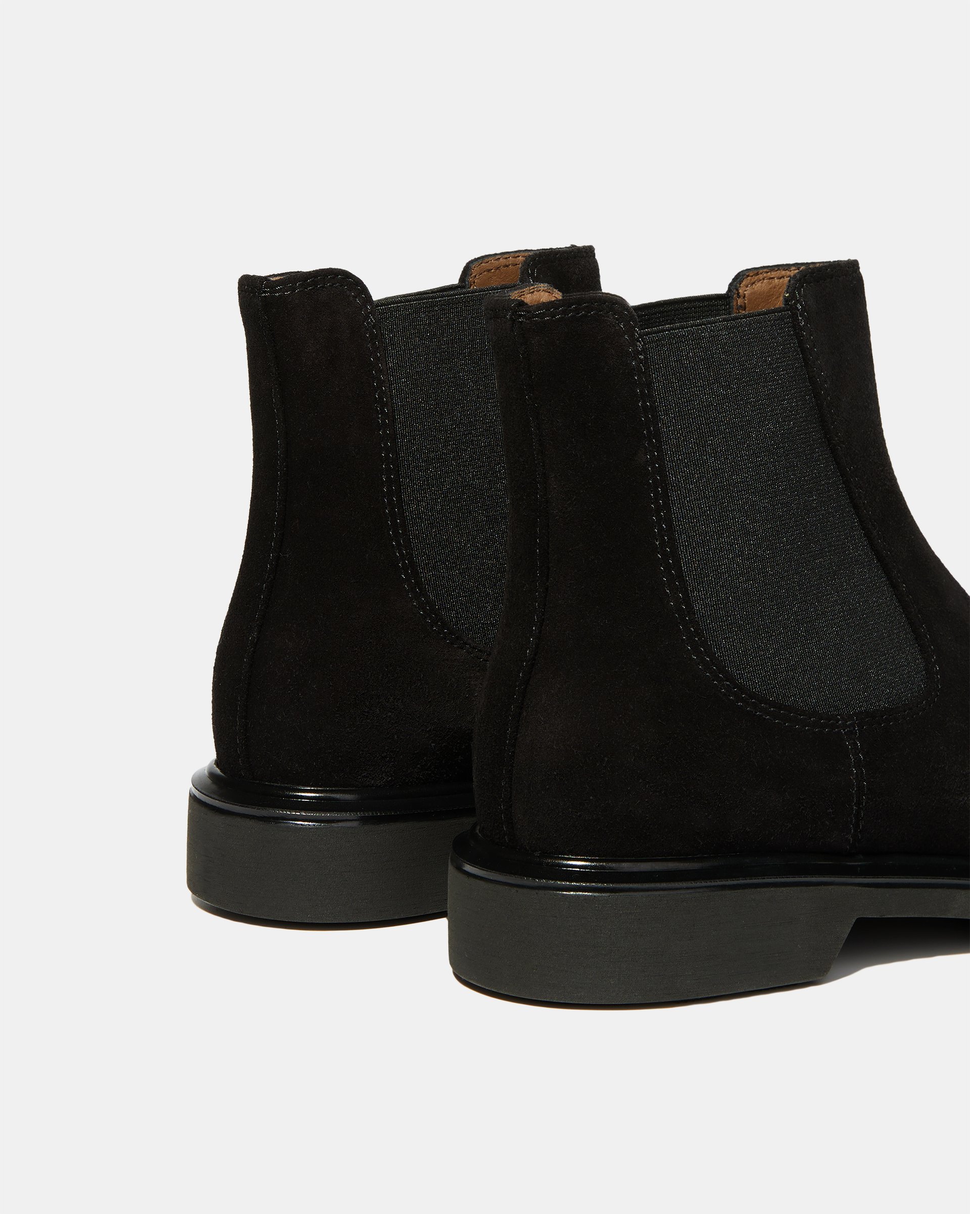 Черные замшевые женские ботинки - Image 4 of 4