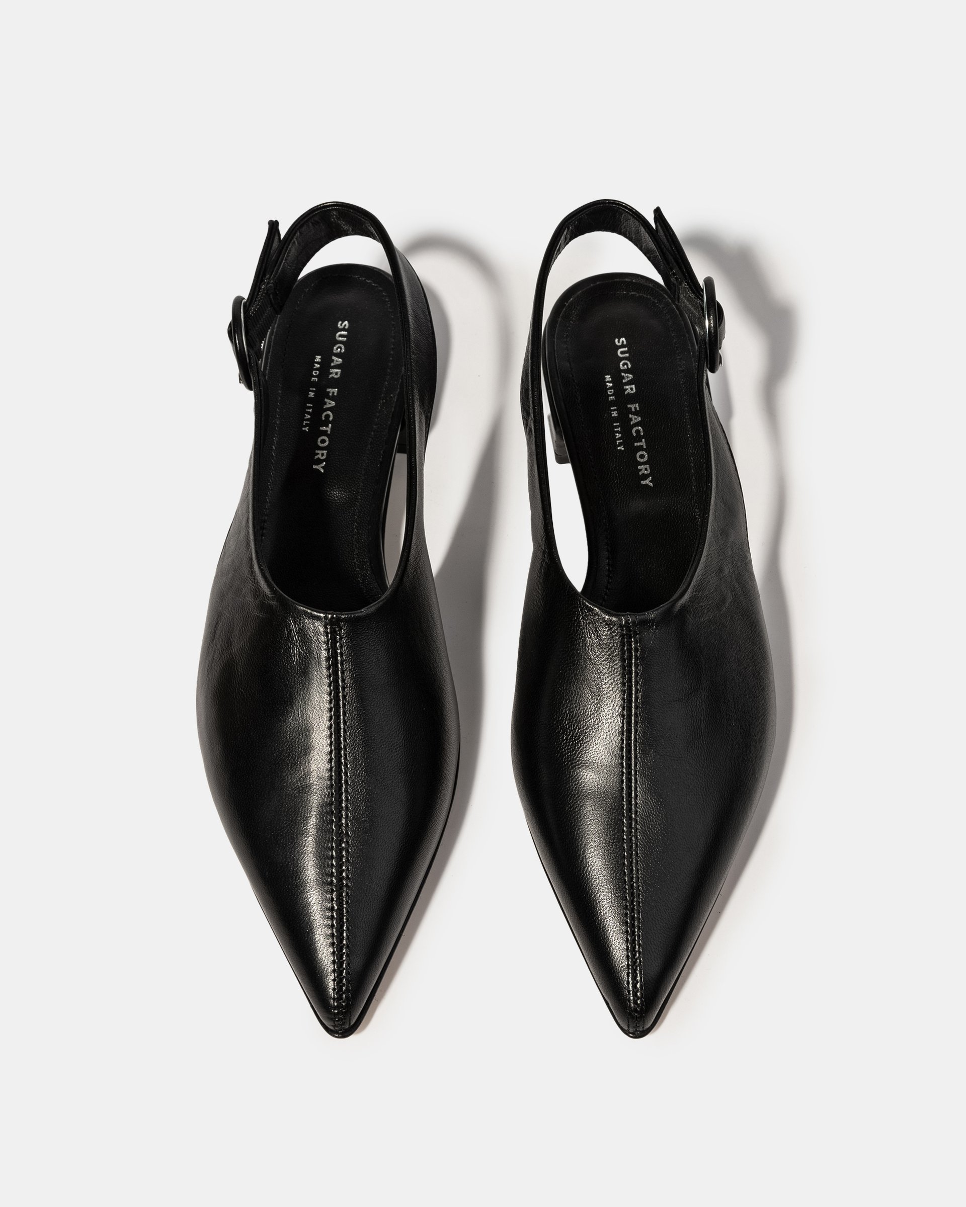 Черные туфли на низком каблуке - Image 3 of 5