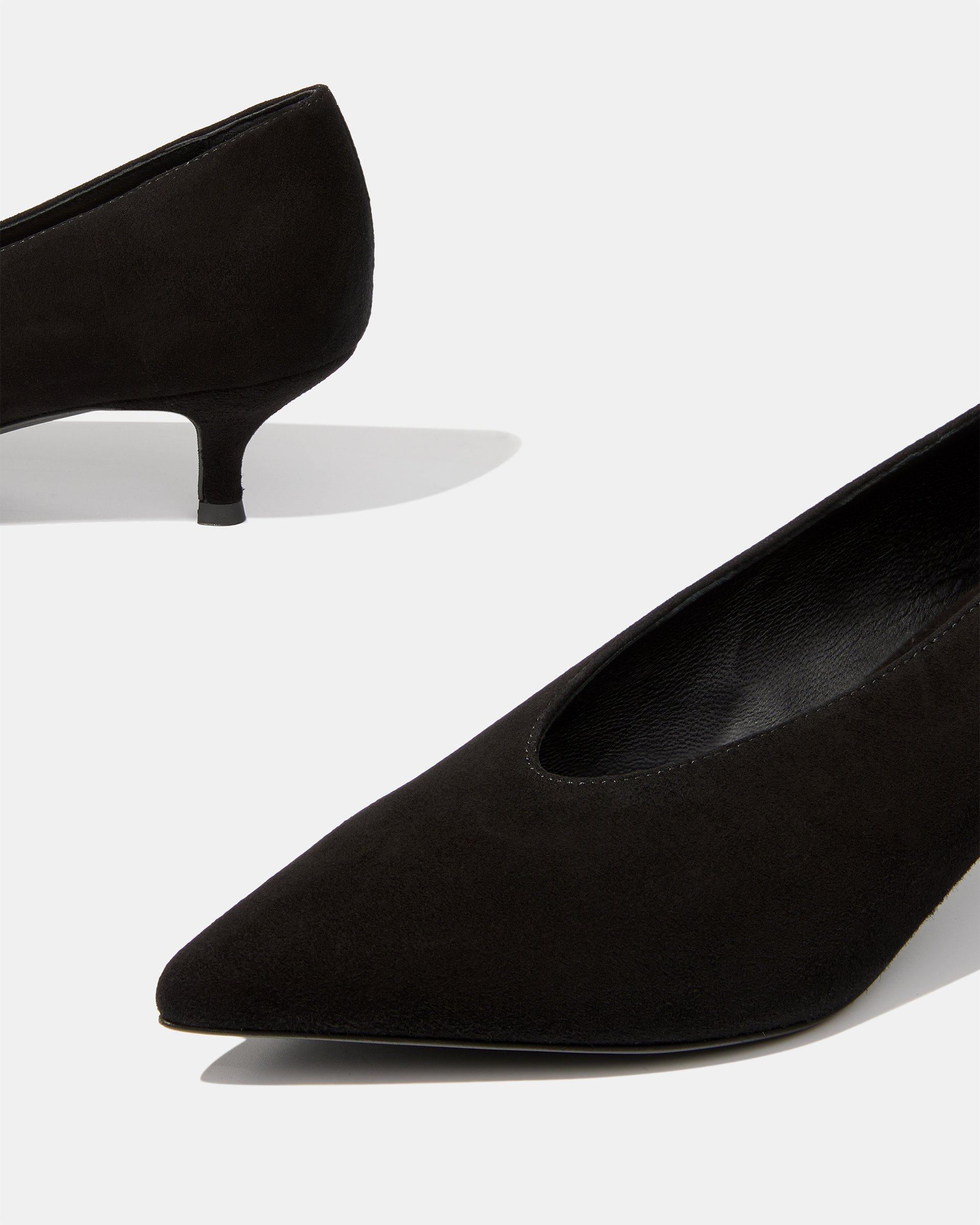 Черные замшевые туфли - Image 4 of 5