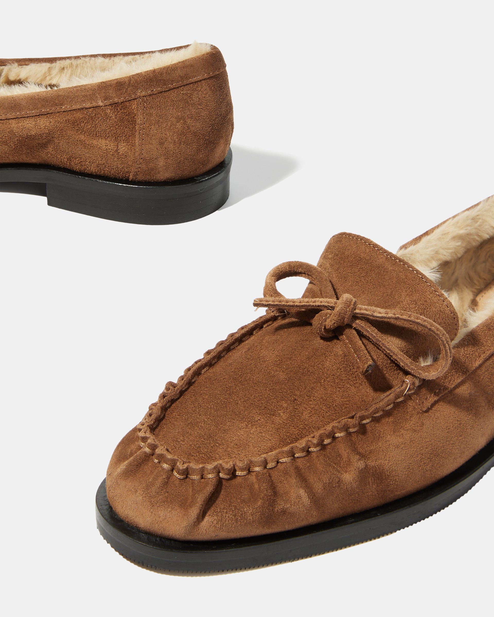 Замшевые коричневые лоферы - Image 4 of 5